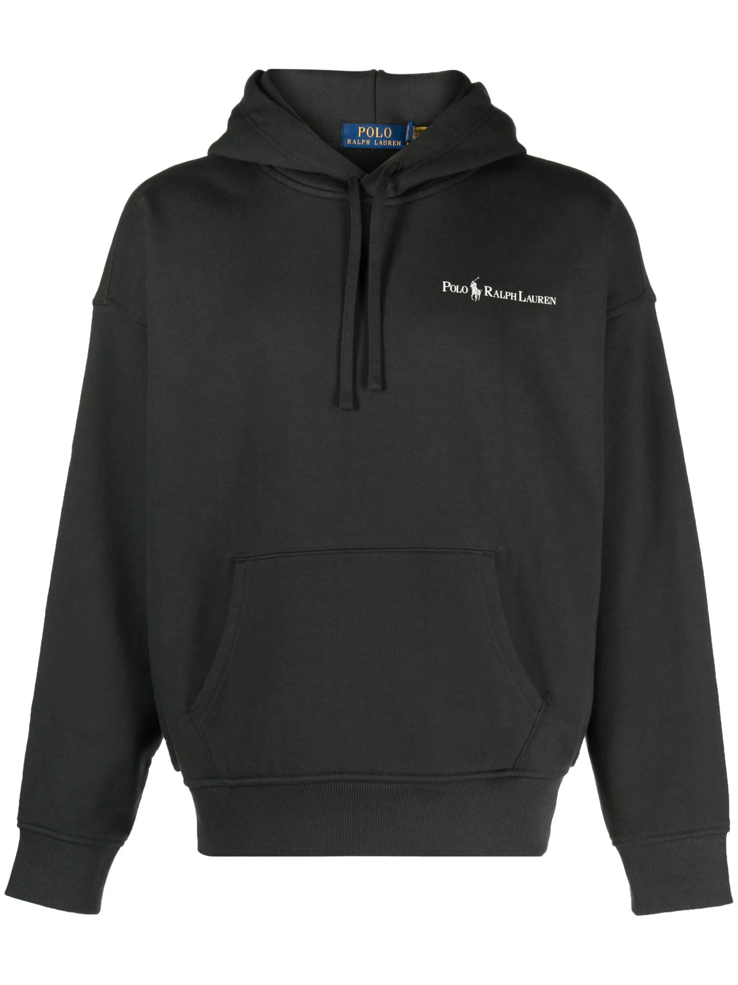 logo-print cotton-blend hoodie