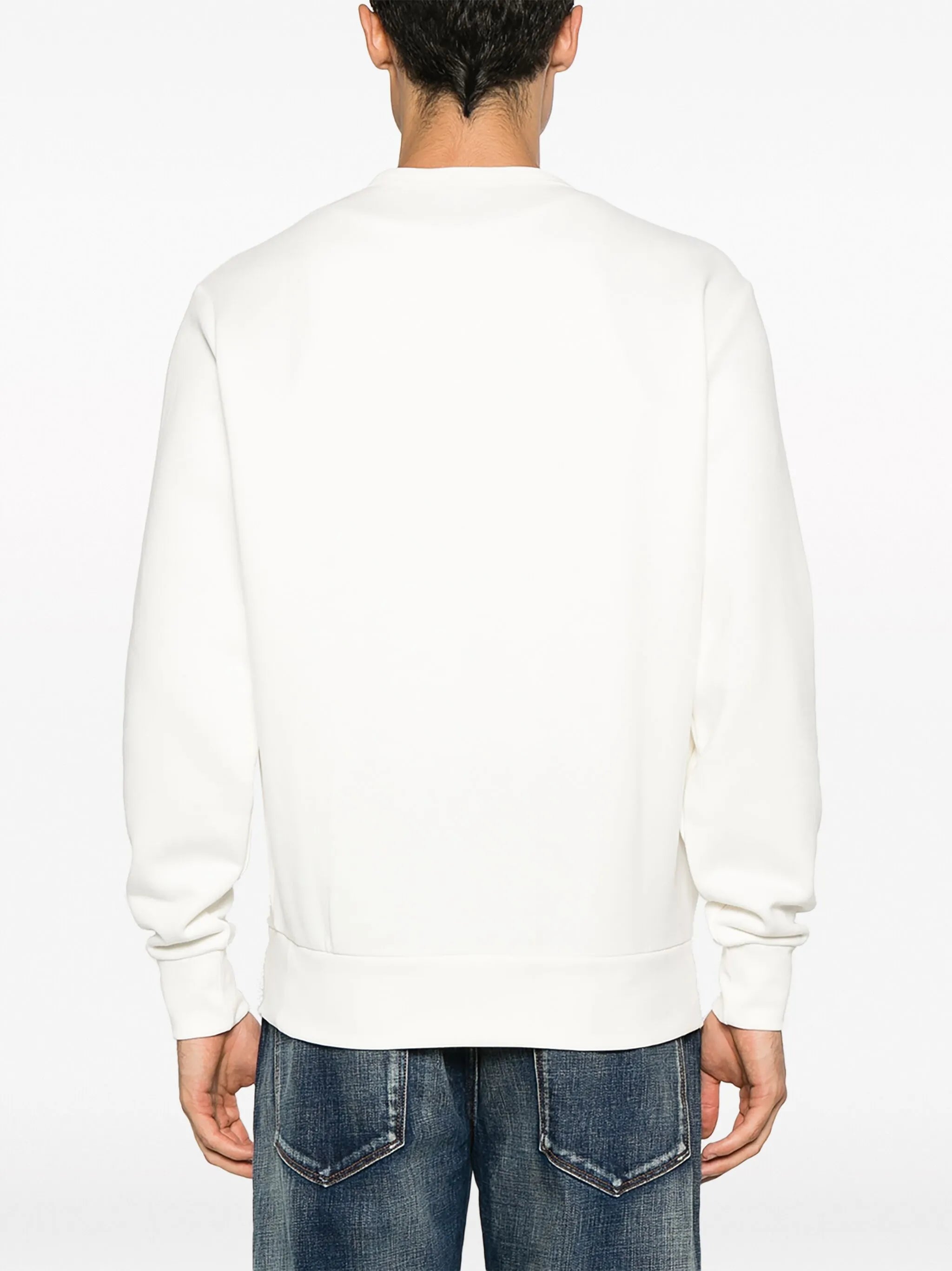 logo-print crew-neck sweatshirt