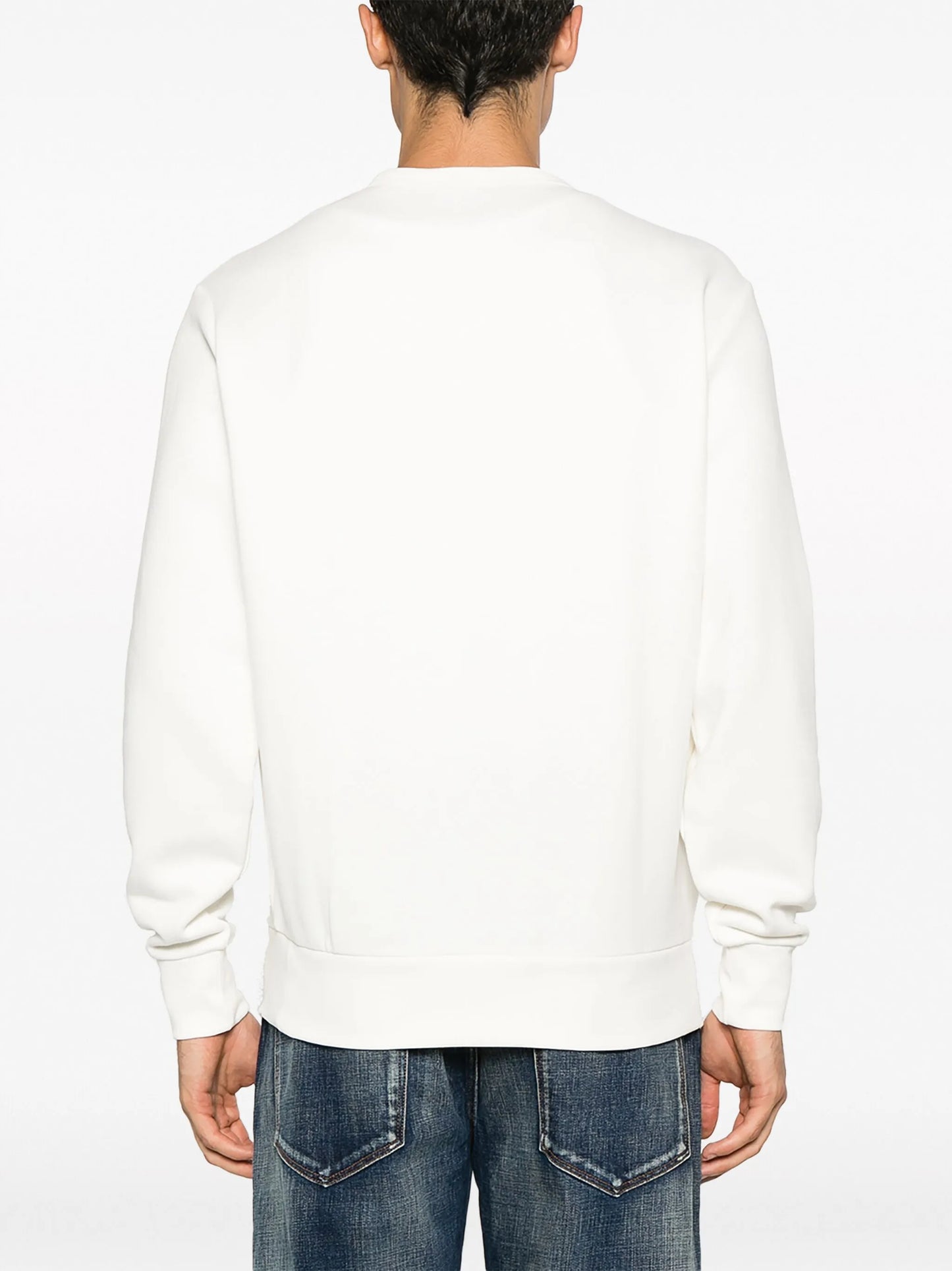 logo-print crew-neck sweatshirt