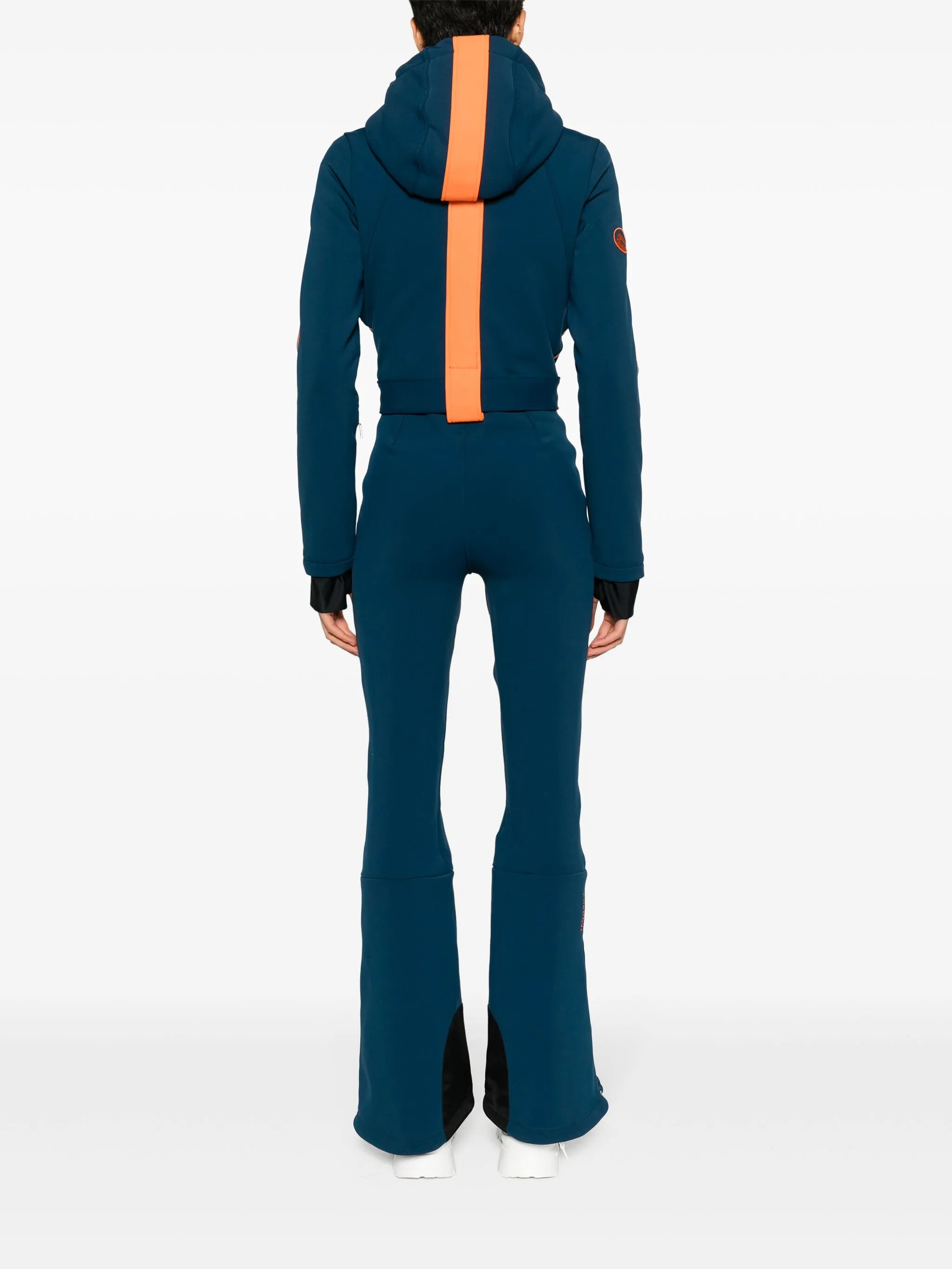 Corsa belted ski jumpsuit