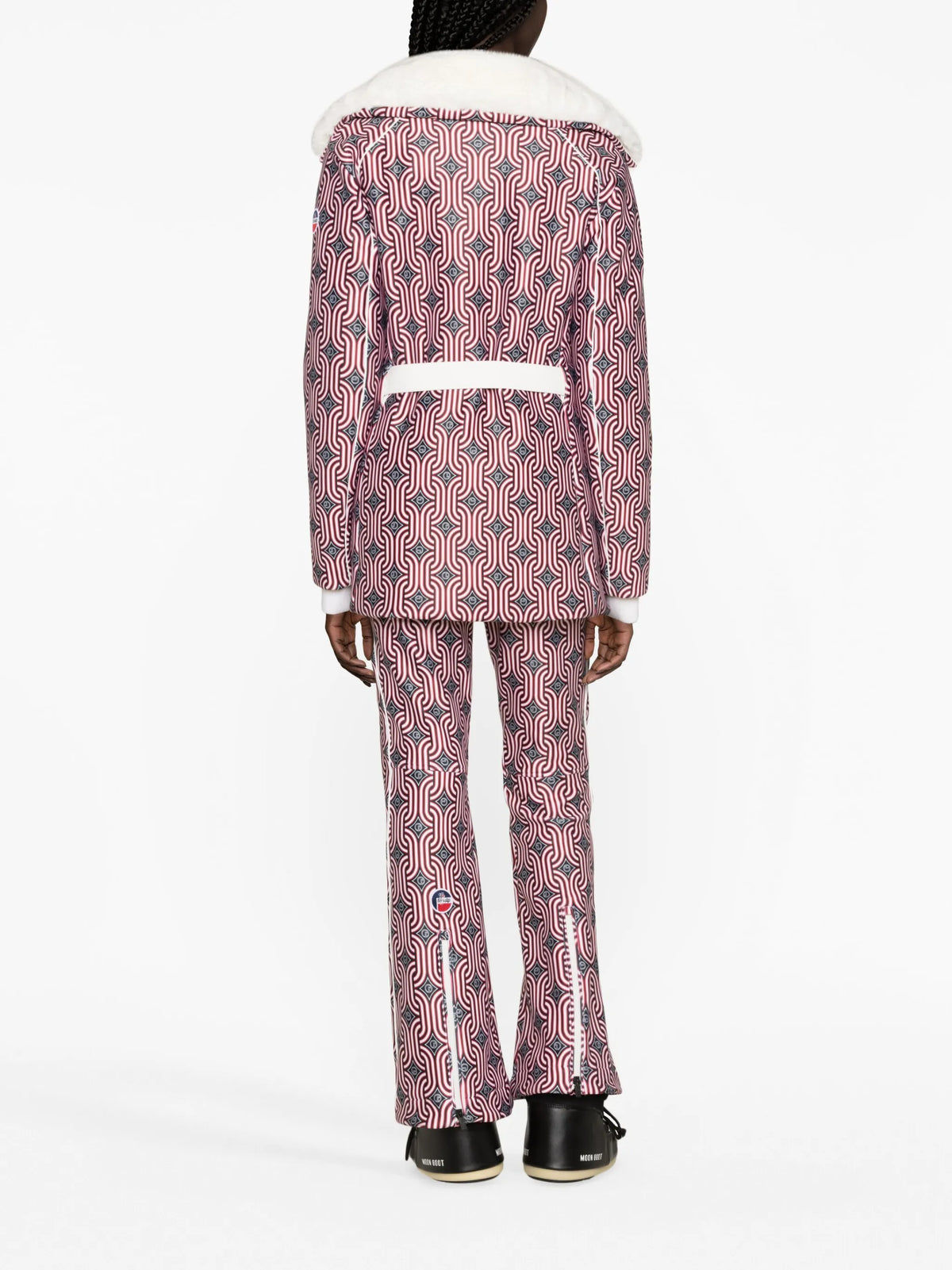 Clea seventies-print ski jacket