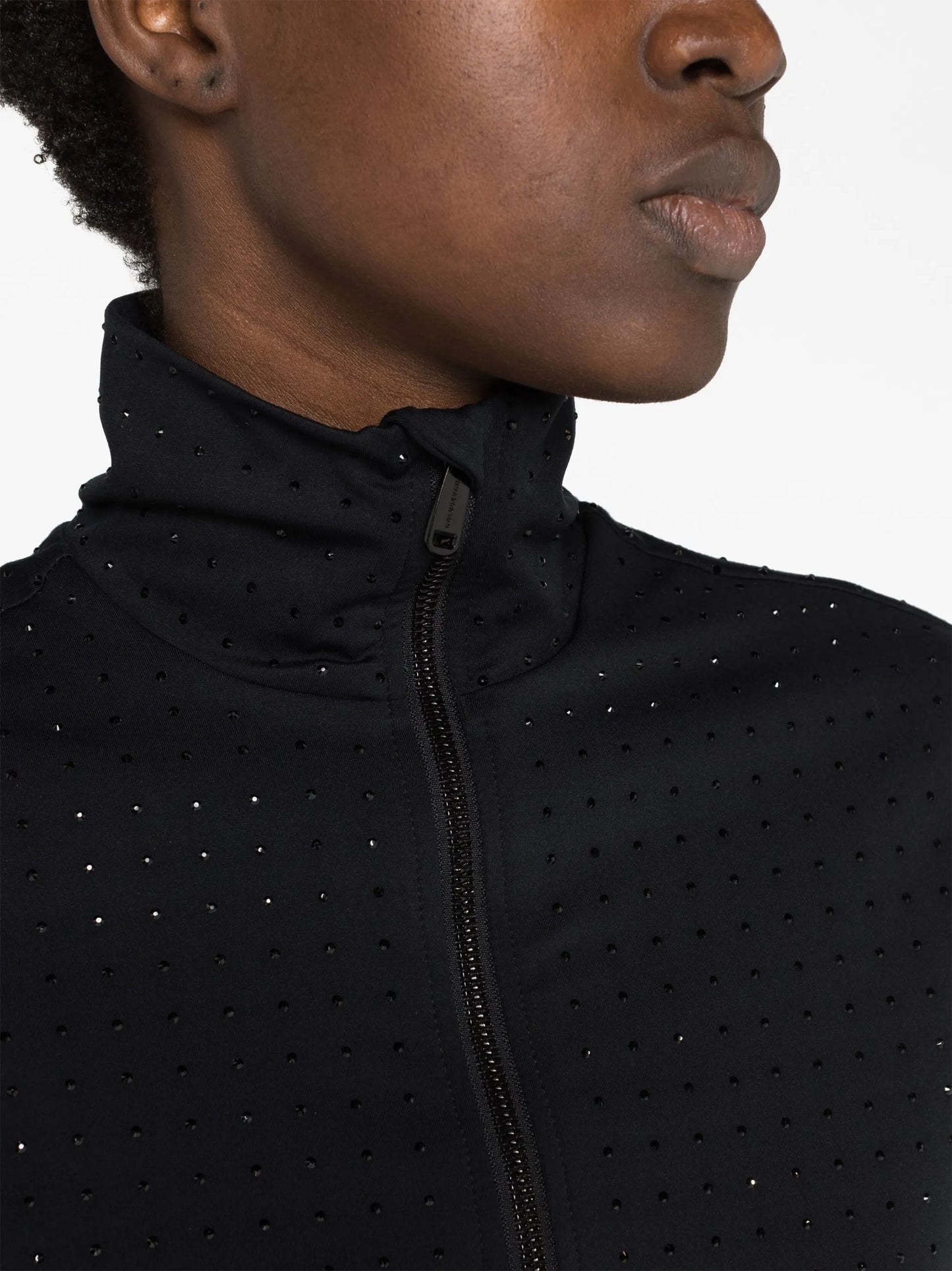 rhinestone-embellished ski top