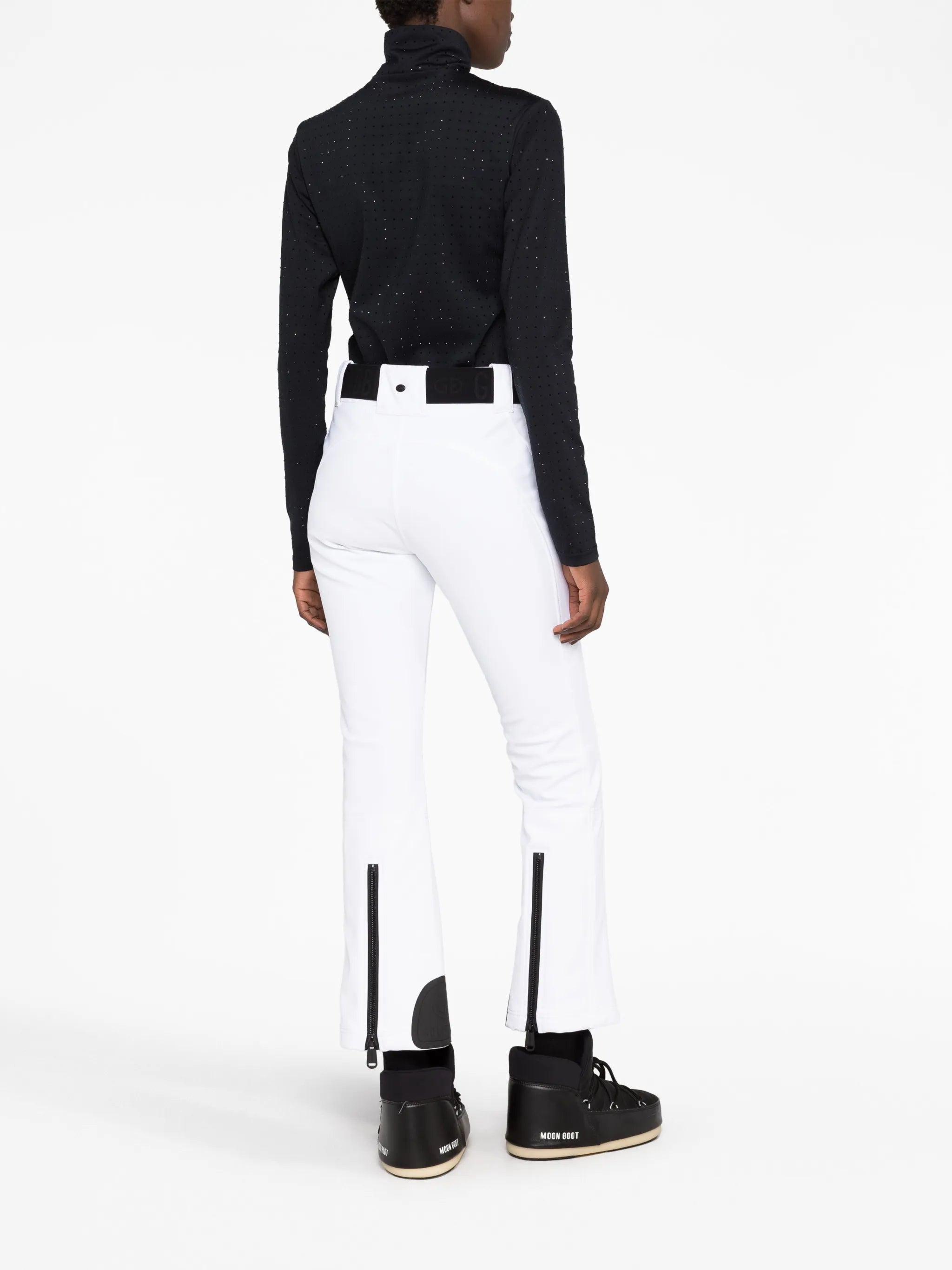 rhinestone-embellished ski top