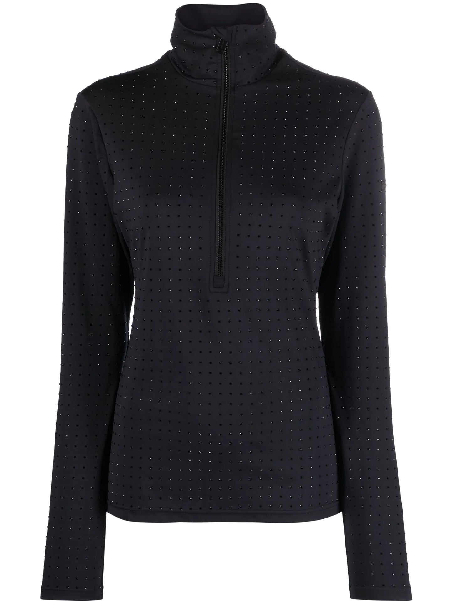 rhinestone-embellished ski top