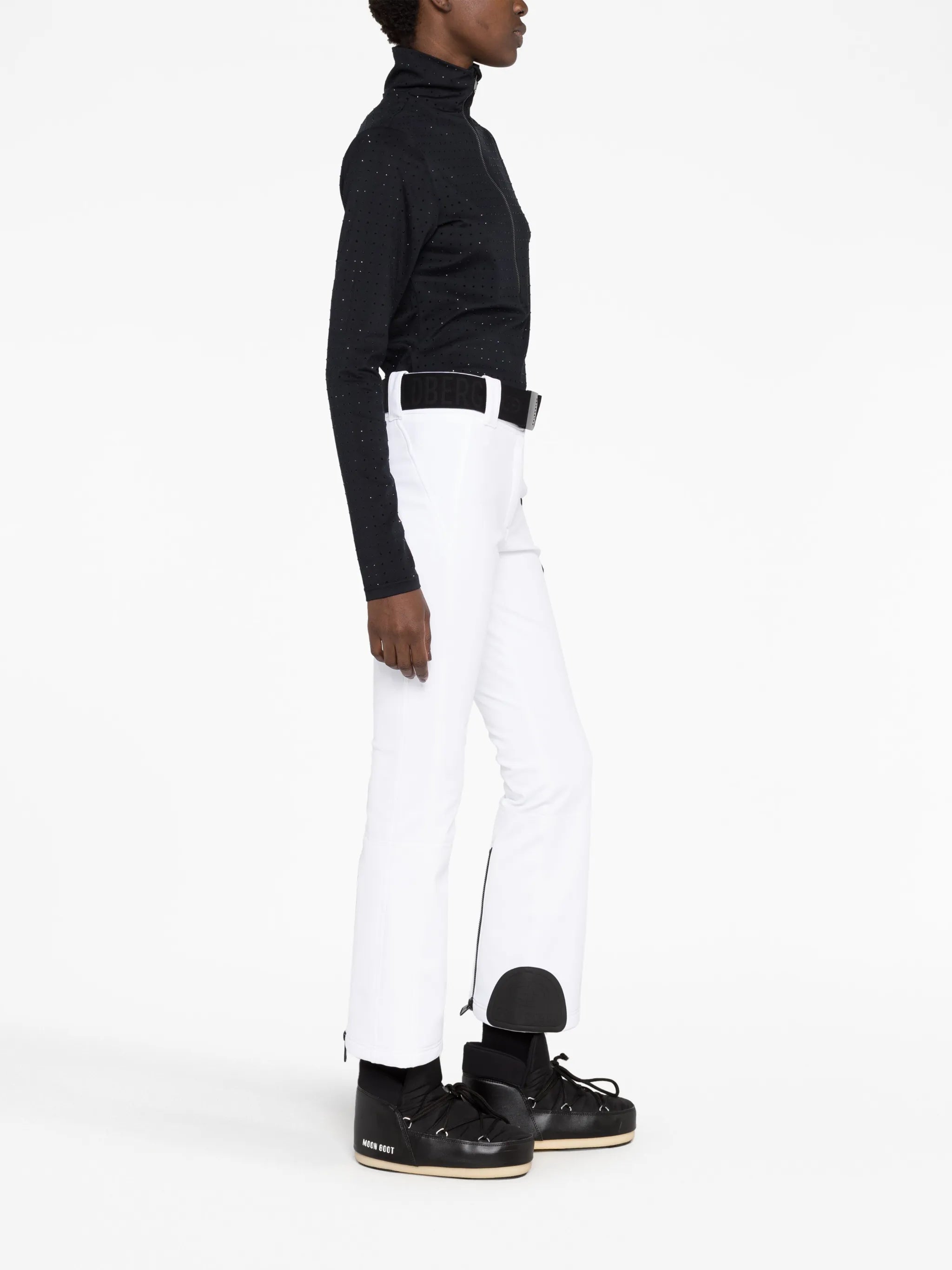 rhinestone-embellished ski top