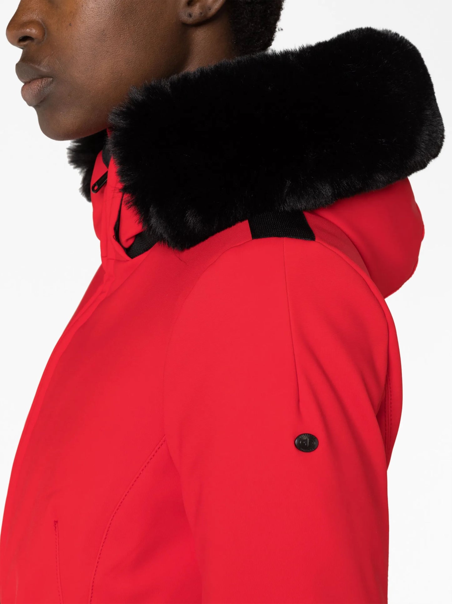 Hida belted ski jacket