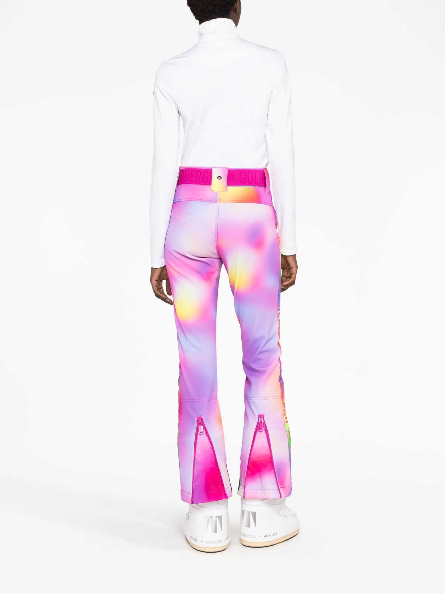 Supernova heatmap-print ski pants