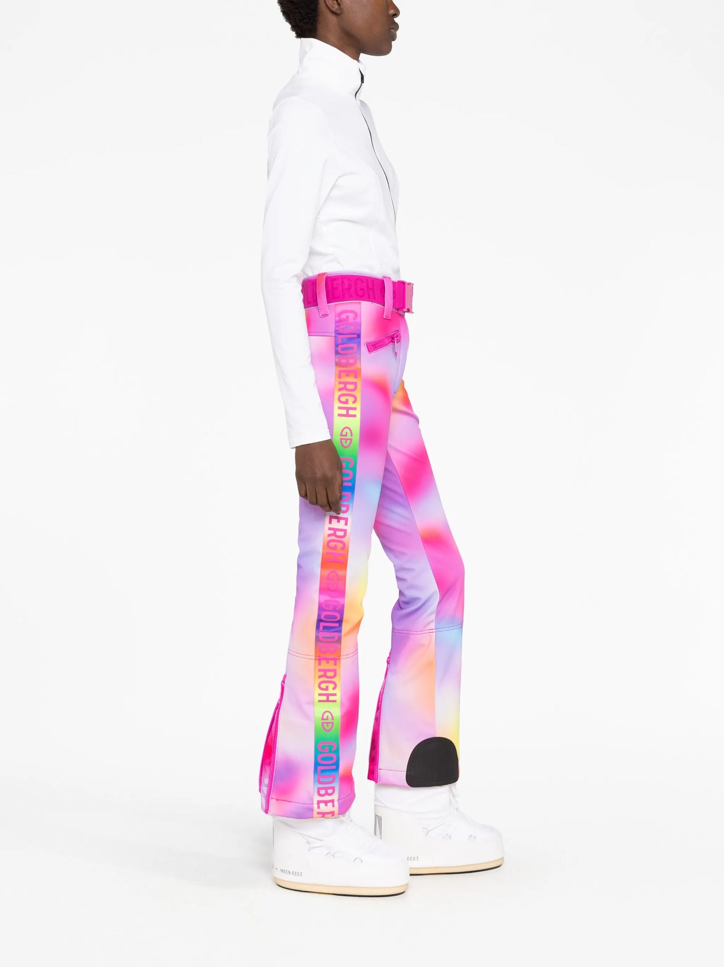 Supernova heatmap-print ski pants