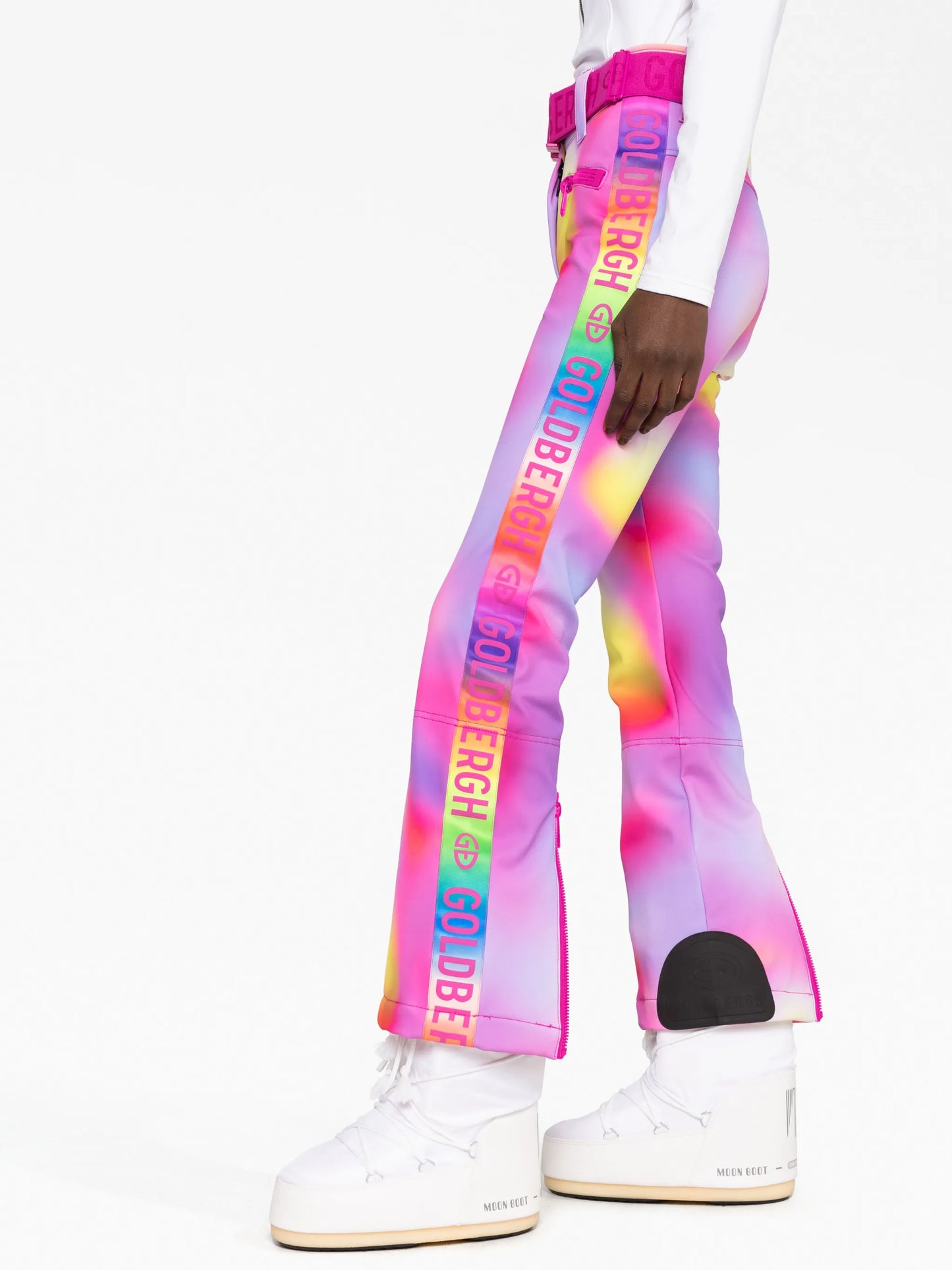 Supernova heatmap-print ski pants