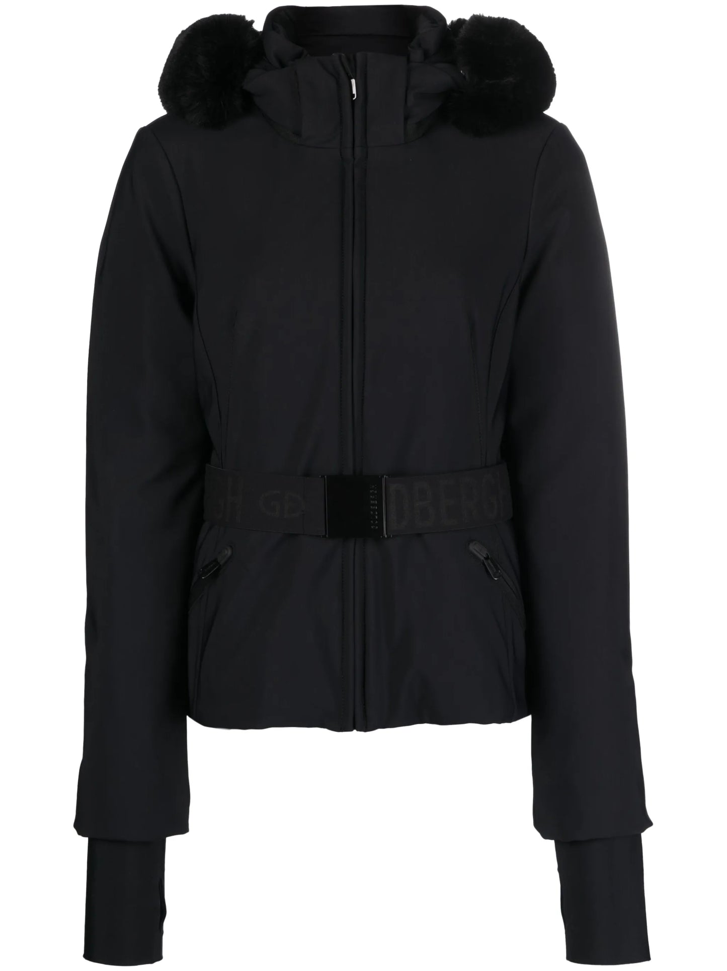 Hida belted ski jacket