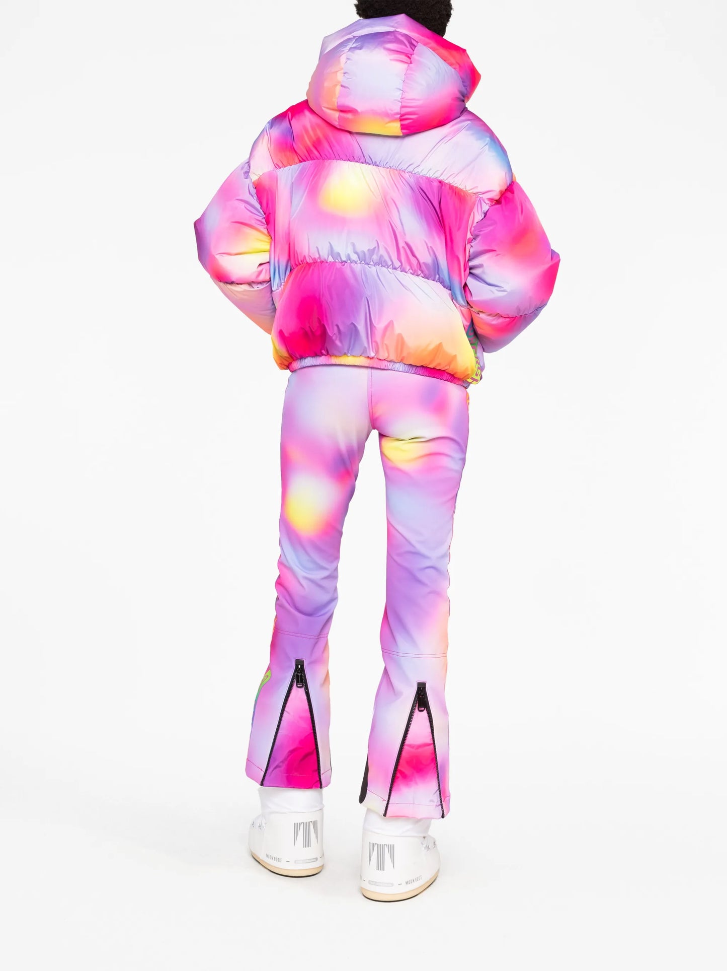 Supernova heatmap-print ski jacket