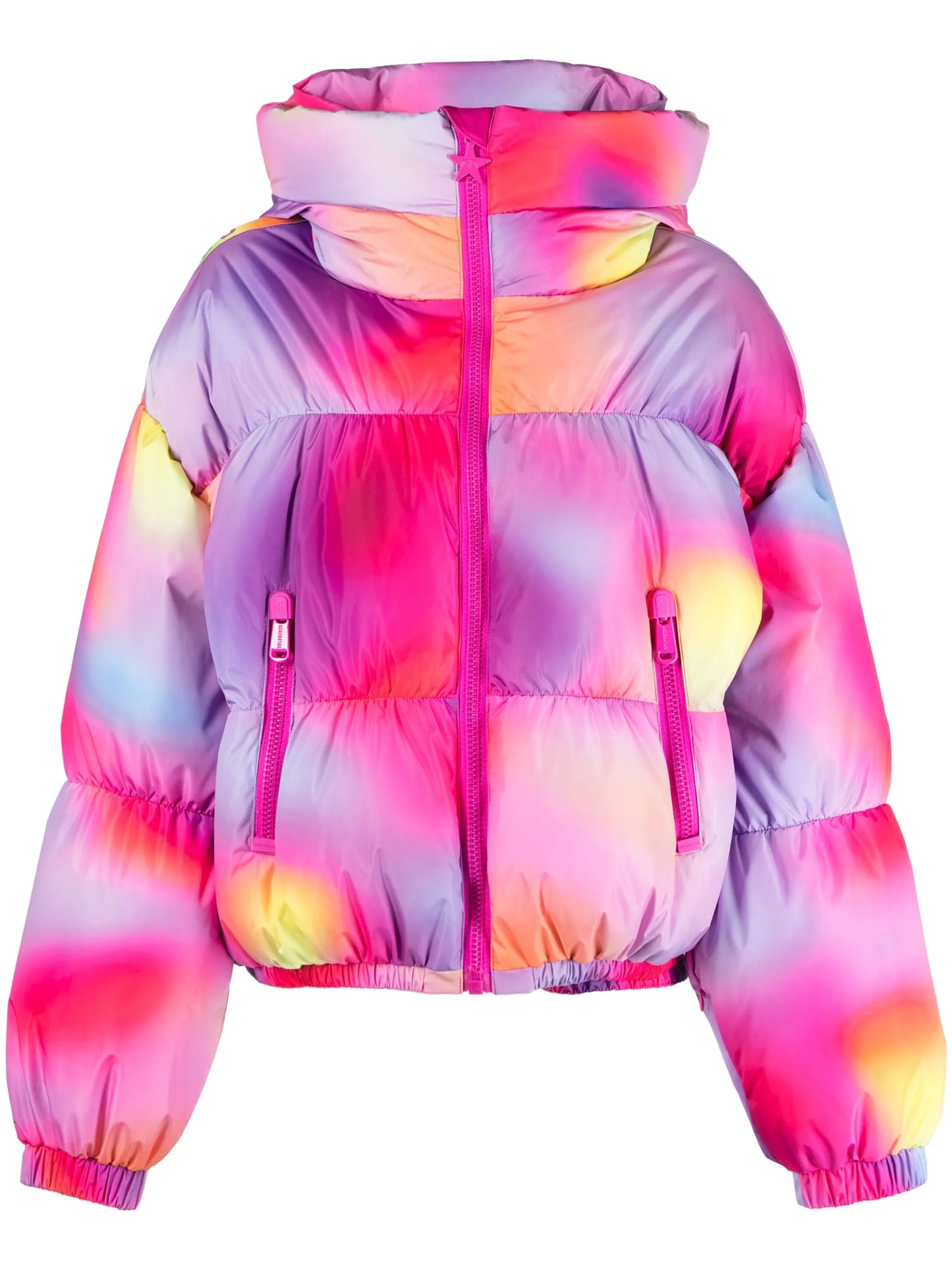 Supernova heatmap-print ski jacket