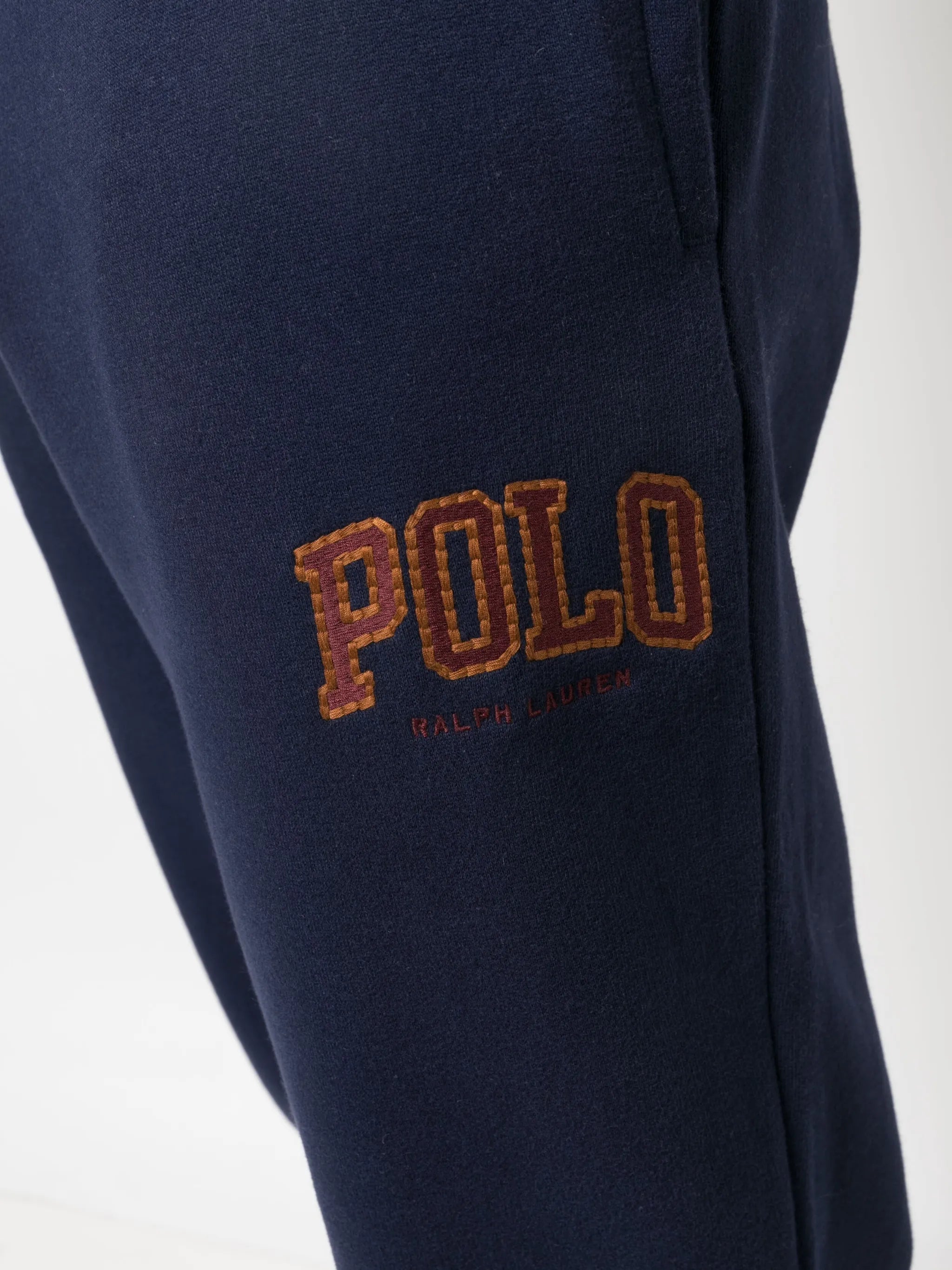 logo-embroidered track pants