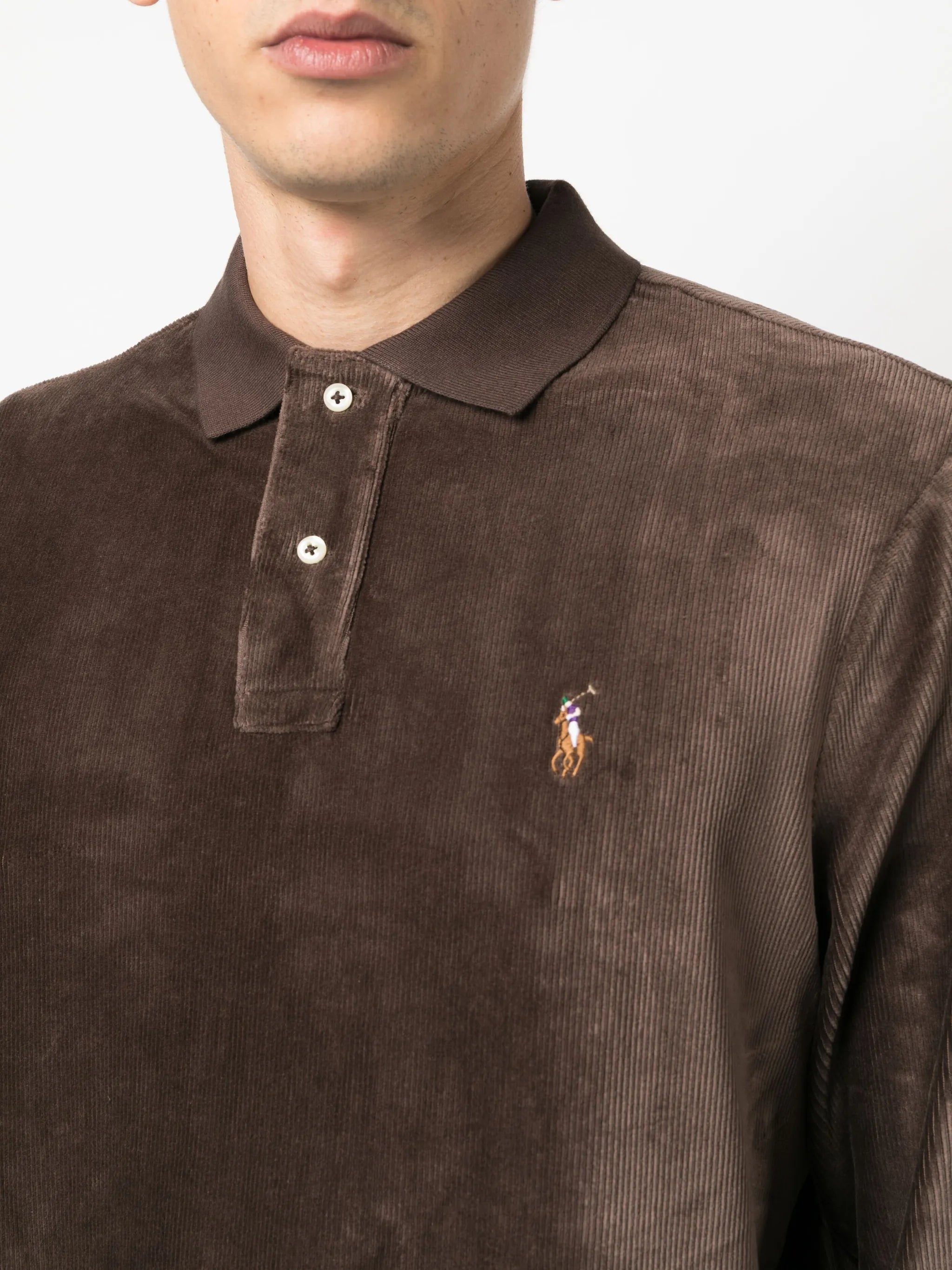 Polo Pony corduroy polo shirt