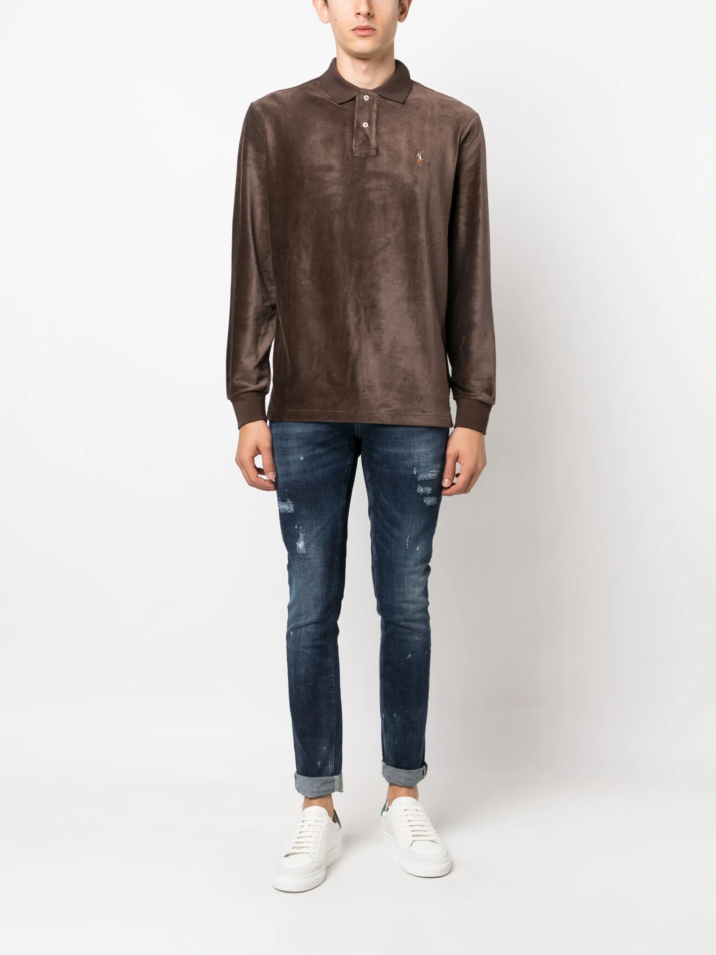Polo Pony corduroy polo shirt