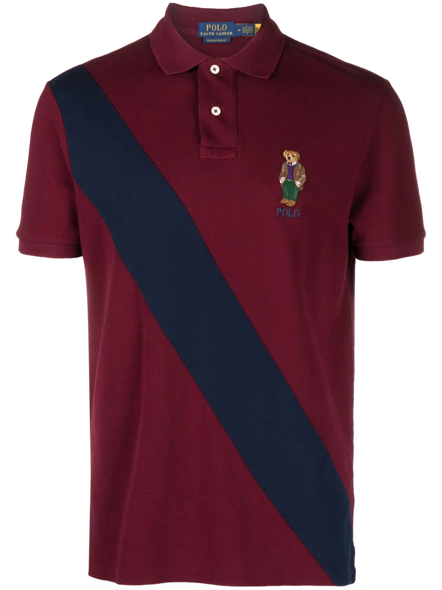 Polo Bear cotton polo shirt