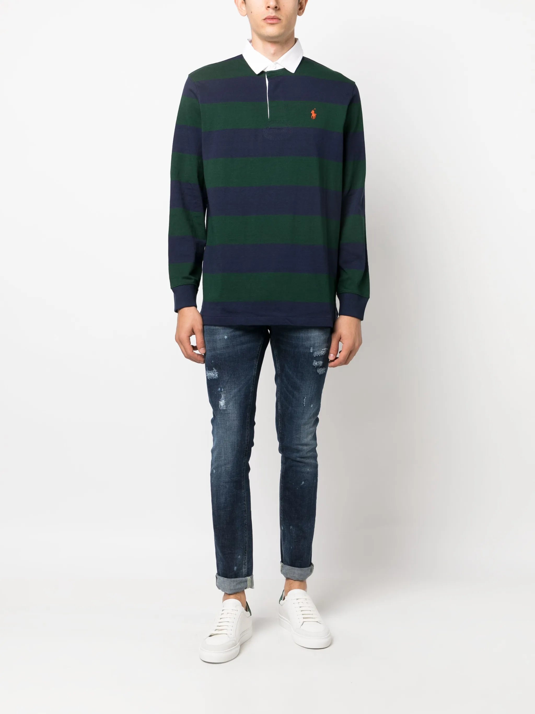 Polo Pony striped polo shirt