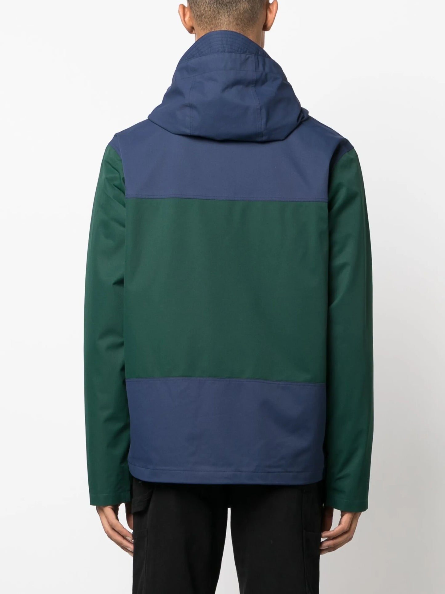 water-resistant hooded jacket