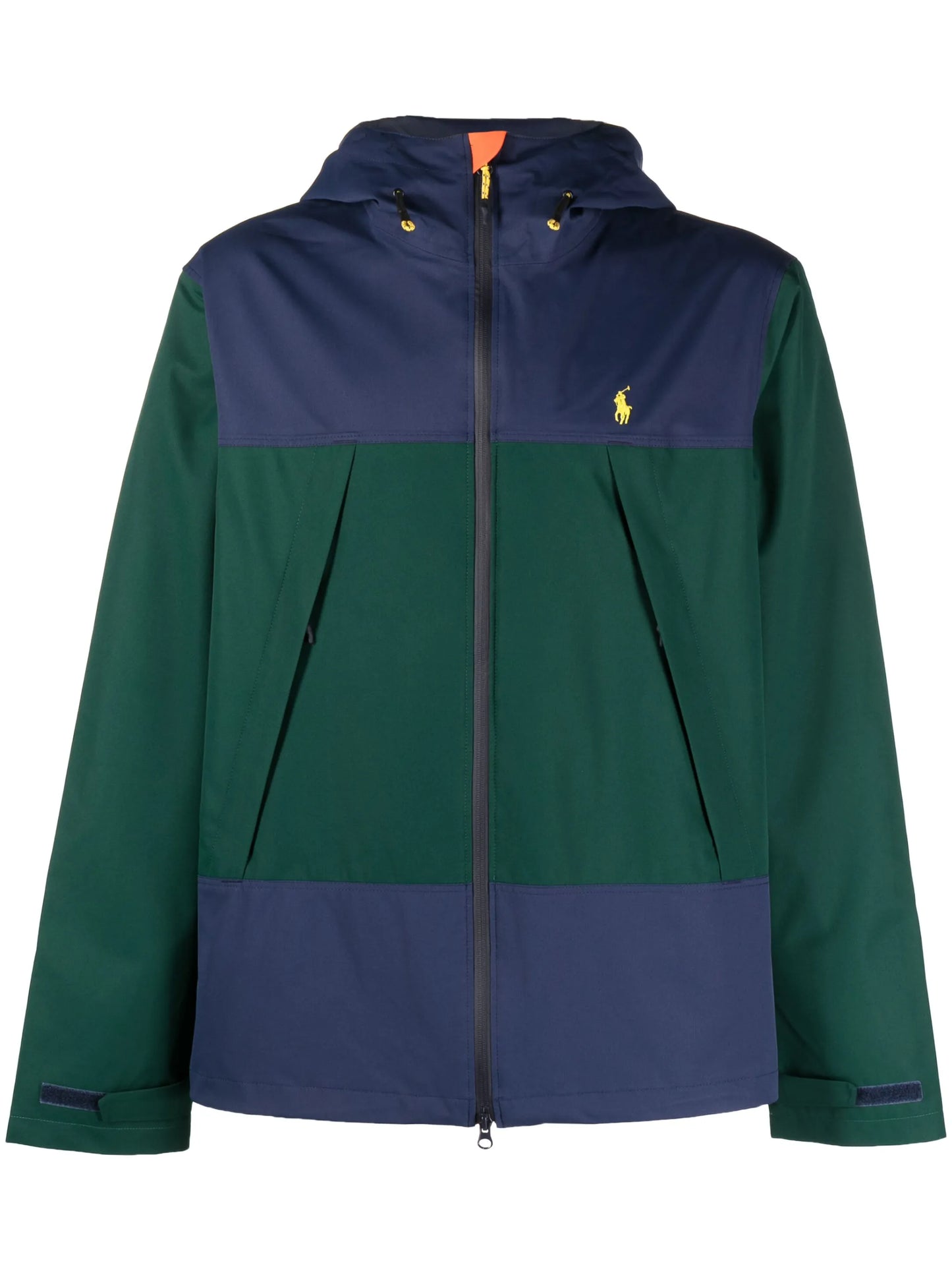 water-resistant hooded jacket