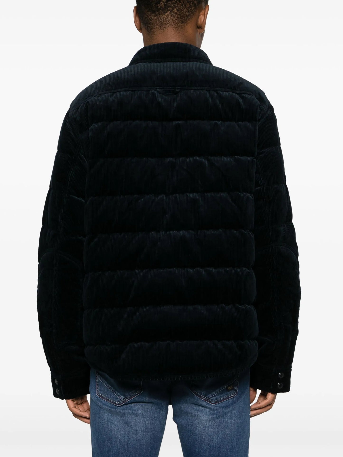 logo-patch padded-design jacket