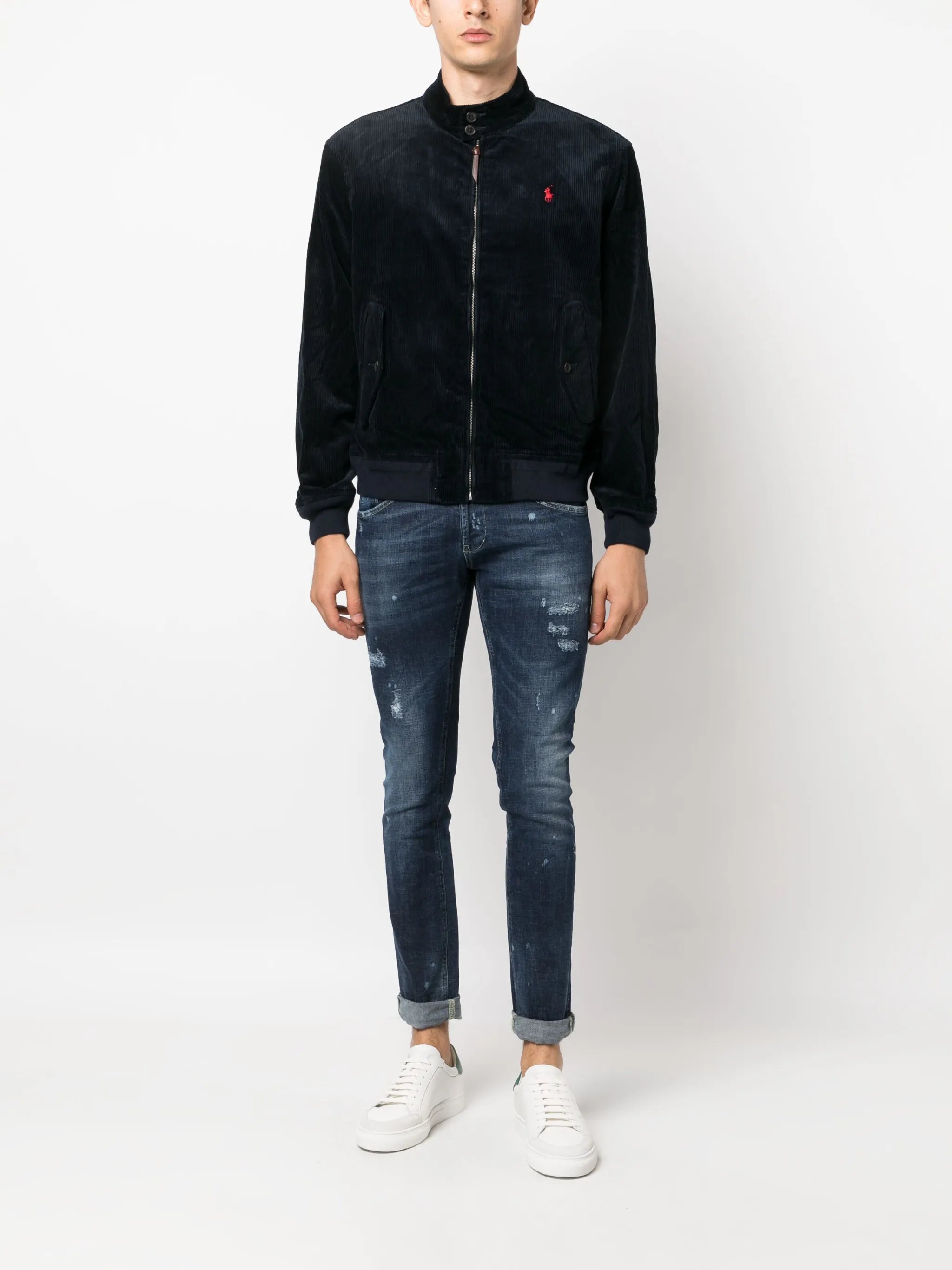Polo Pony corduroy bomber jacket