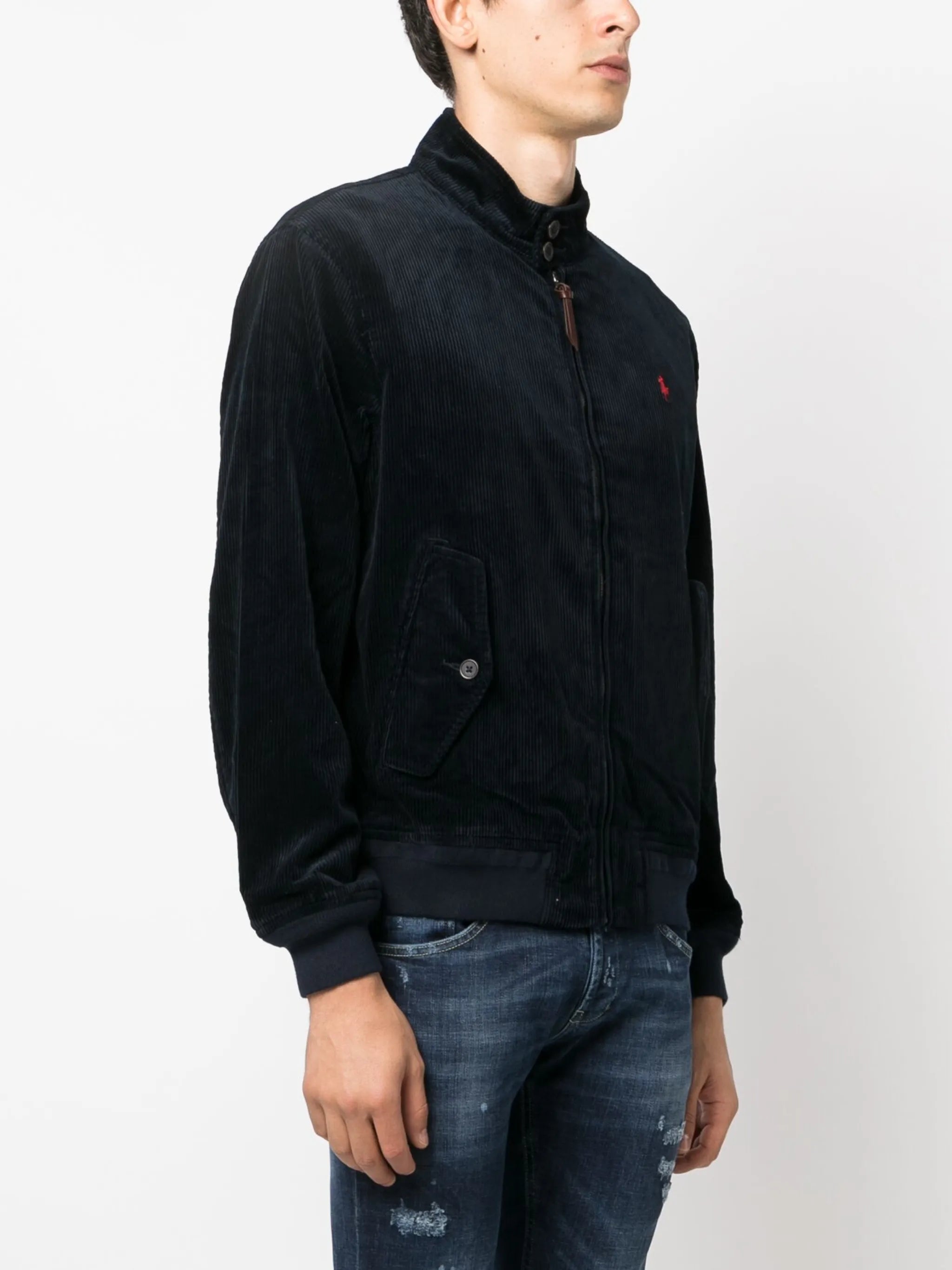 Polo Pony corduroy bomber jacket