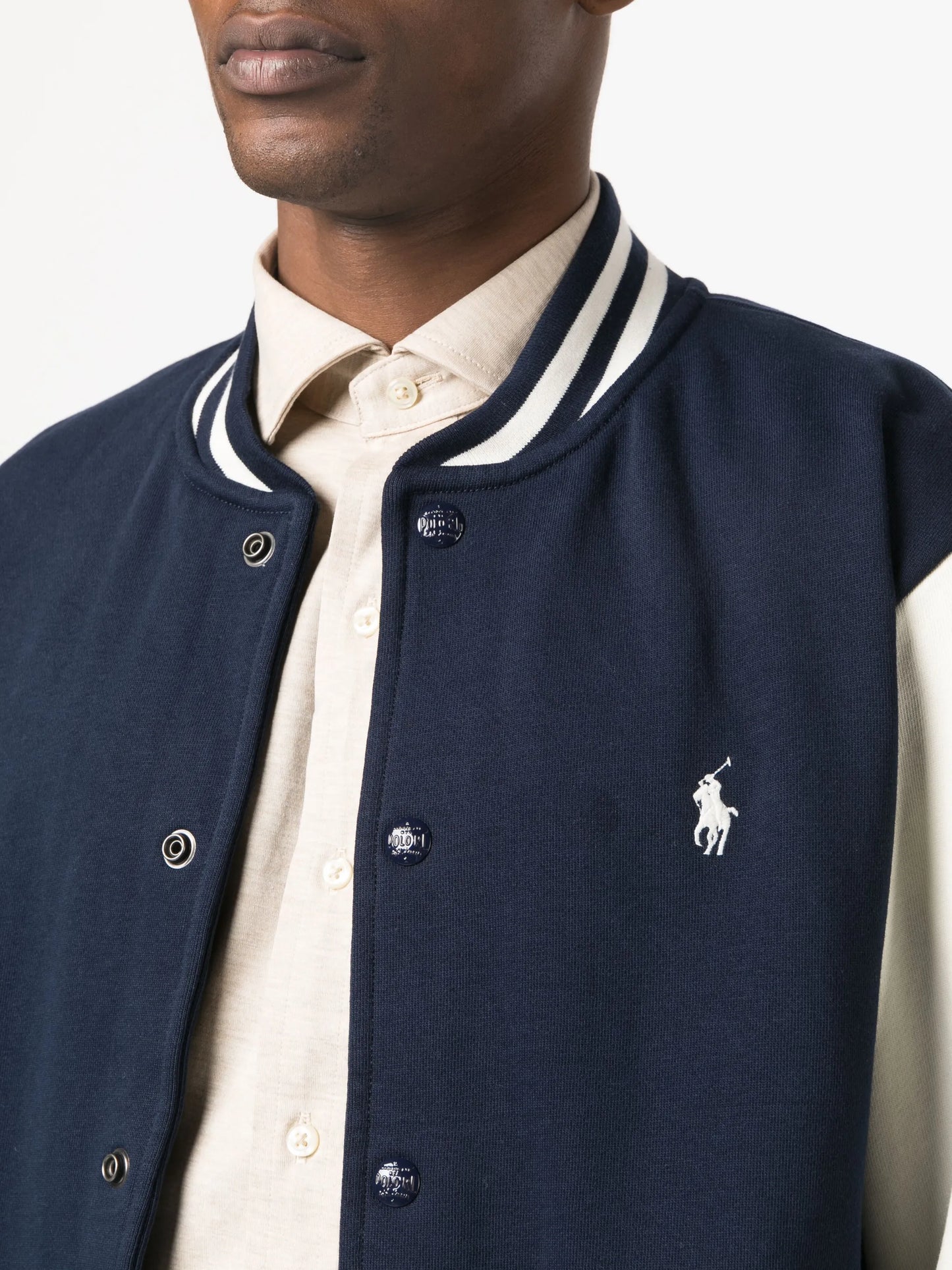 Polo Pony cotton-blend varsity jacket