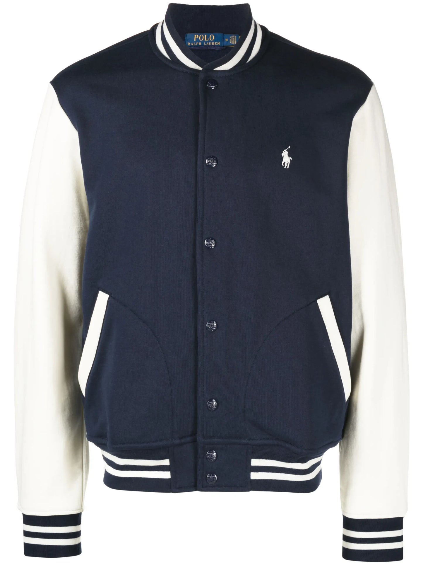 Polo Pony cotton-blend varsity jacket