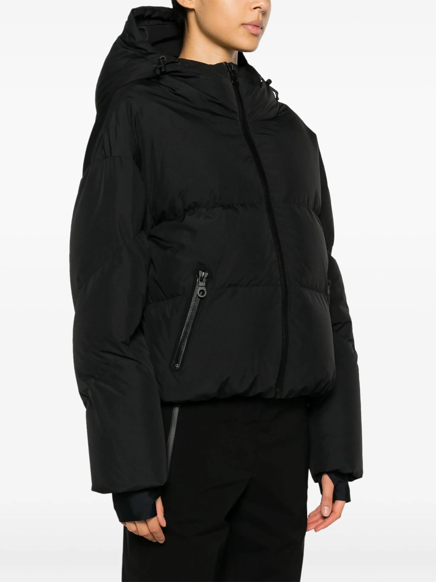 Meribel hooded ski jacket