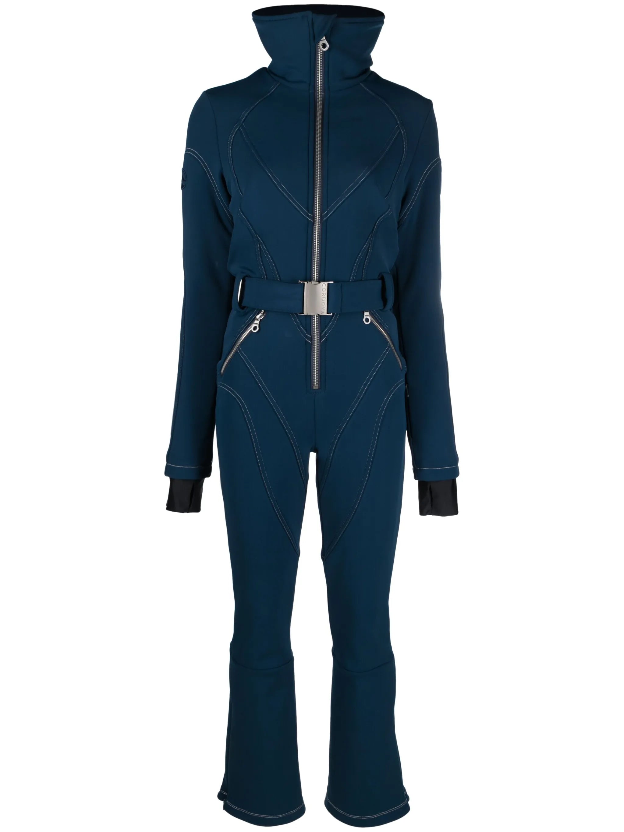 Huracán belted ski jumpsuit