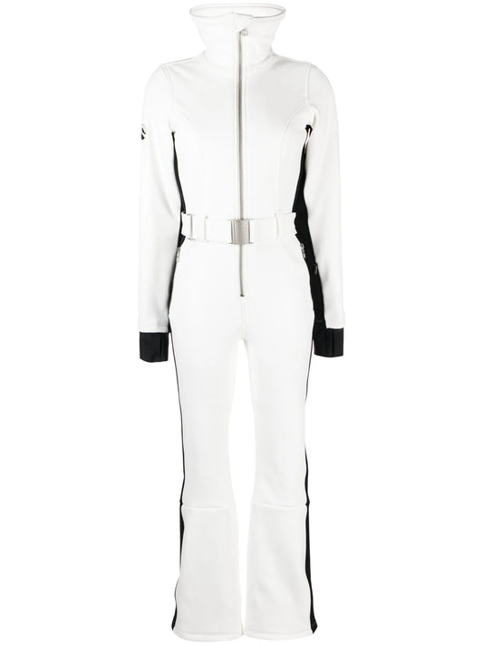 OTB logo-patch belted ski suit