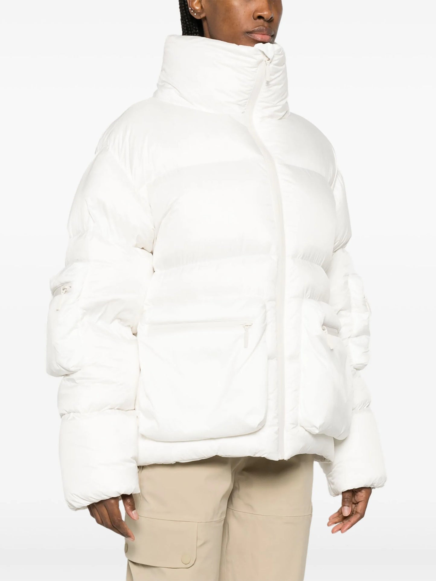 Mogul quilted ski jacket