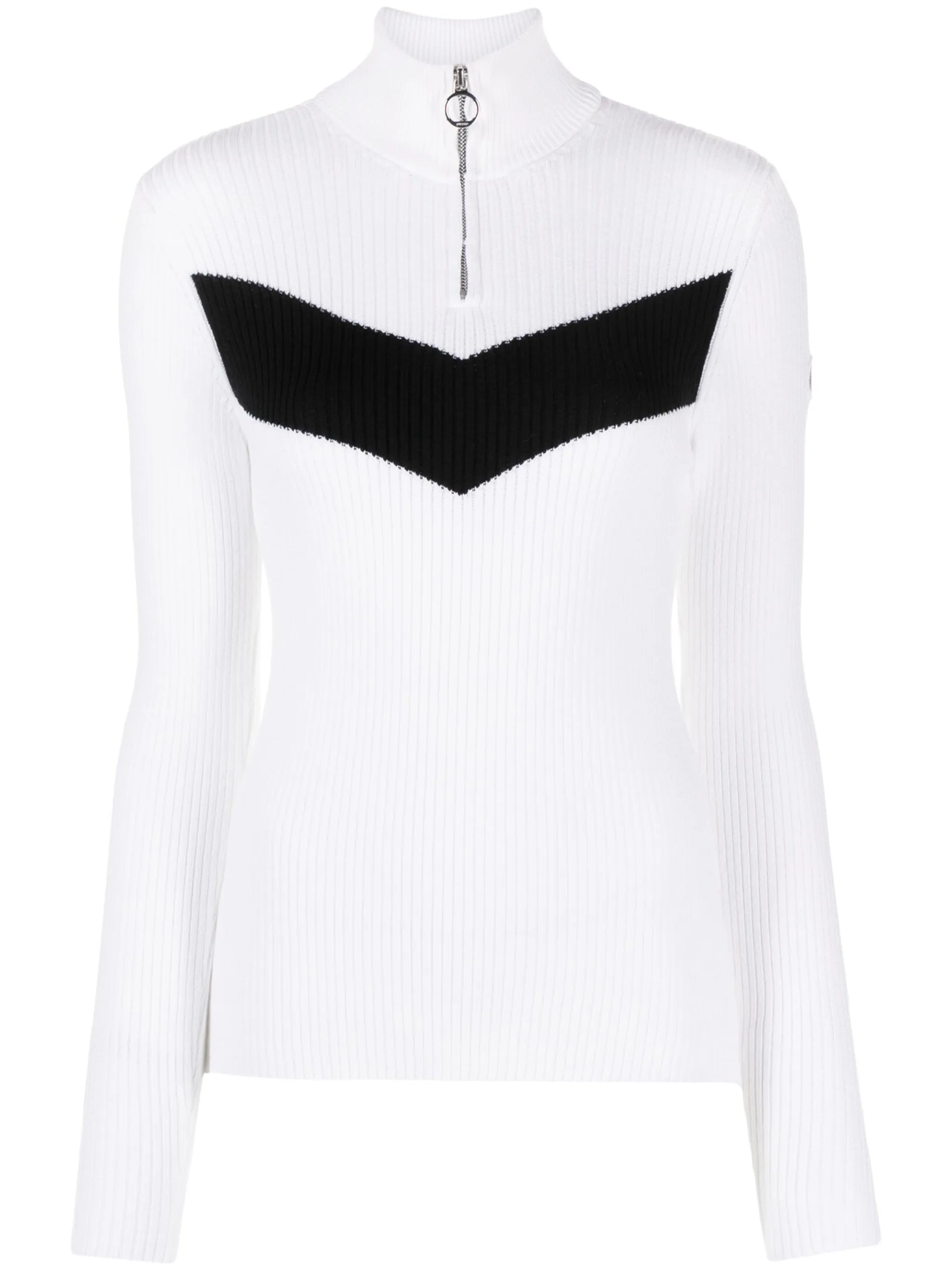 Victoire chevron-jacquard jumper