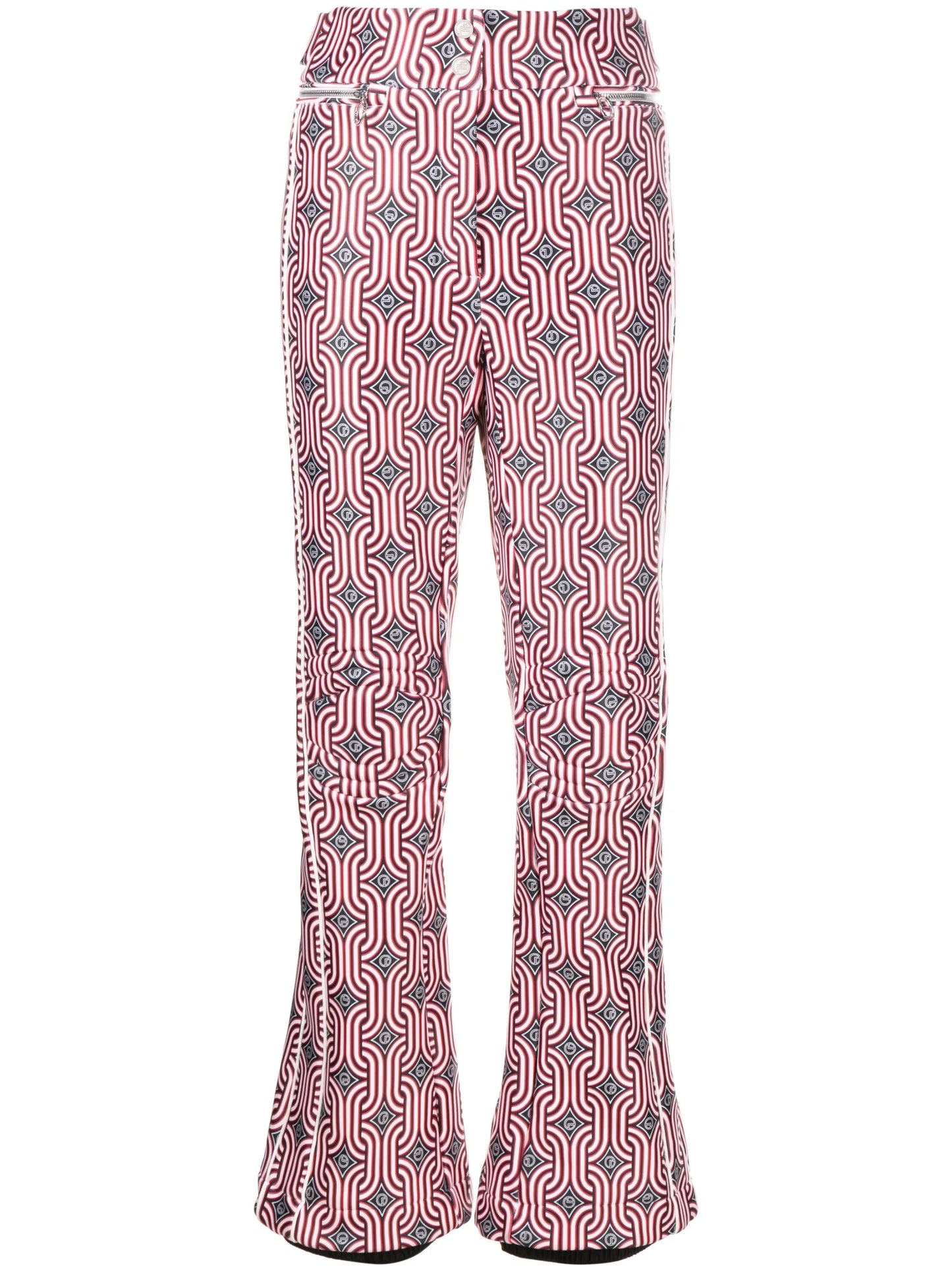 Elancia seventies-print ski pants