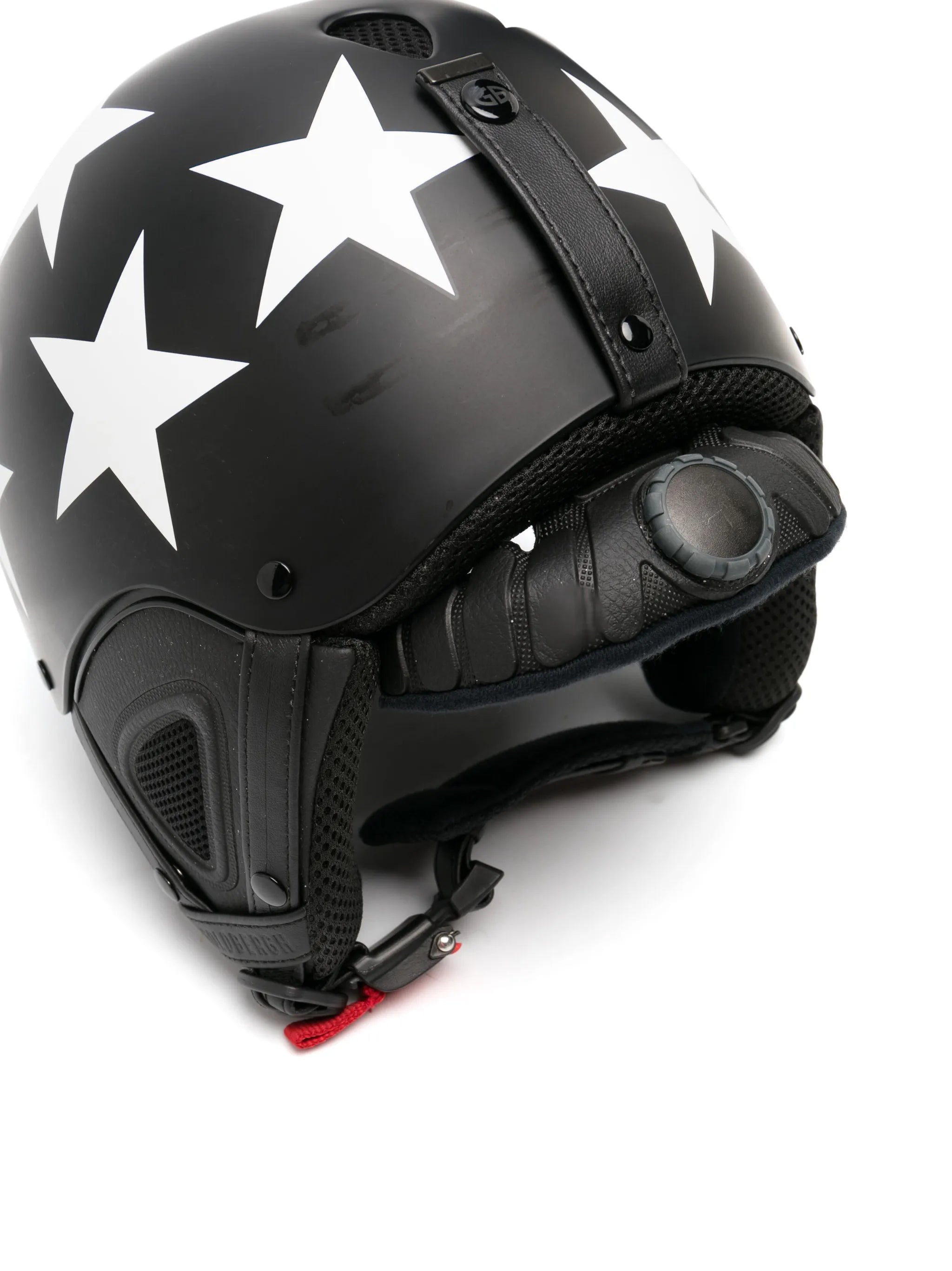 Smasher star-print ski helmet
