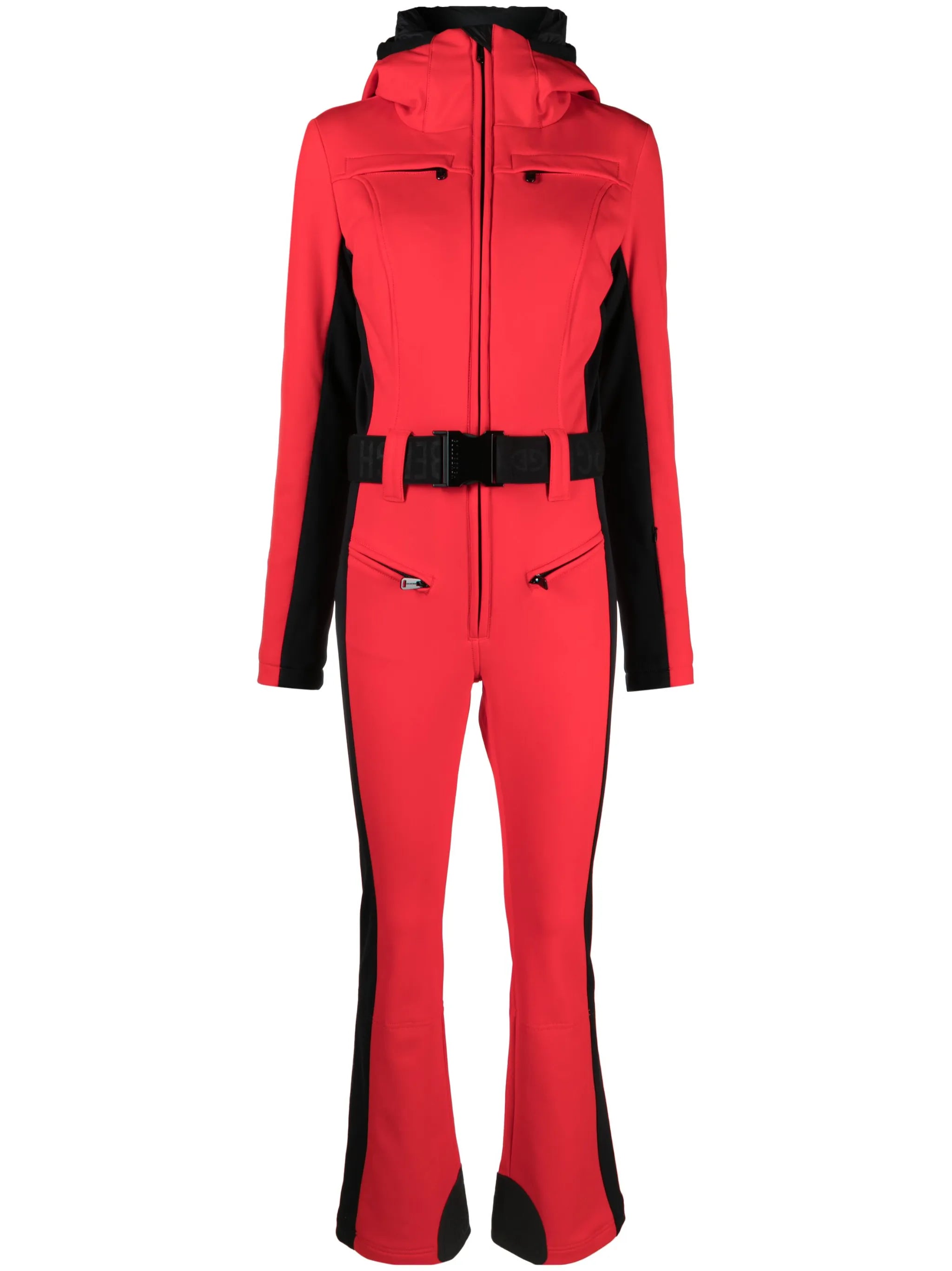 Parry belted ski suit