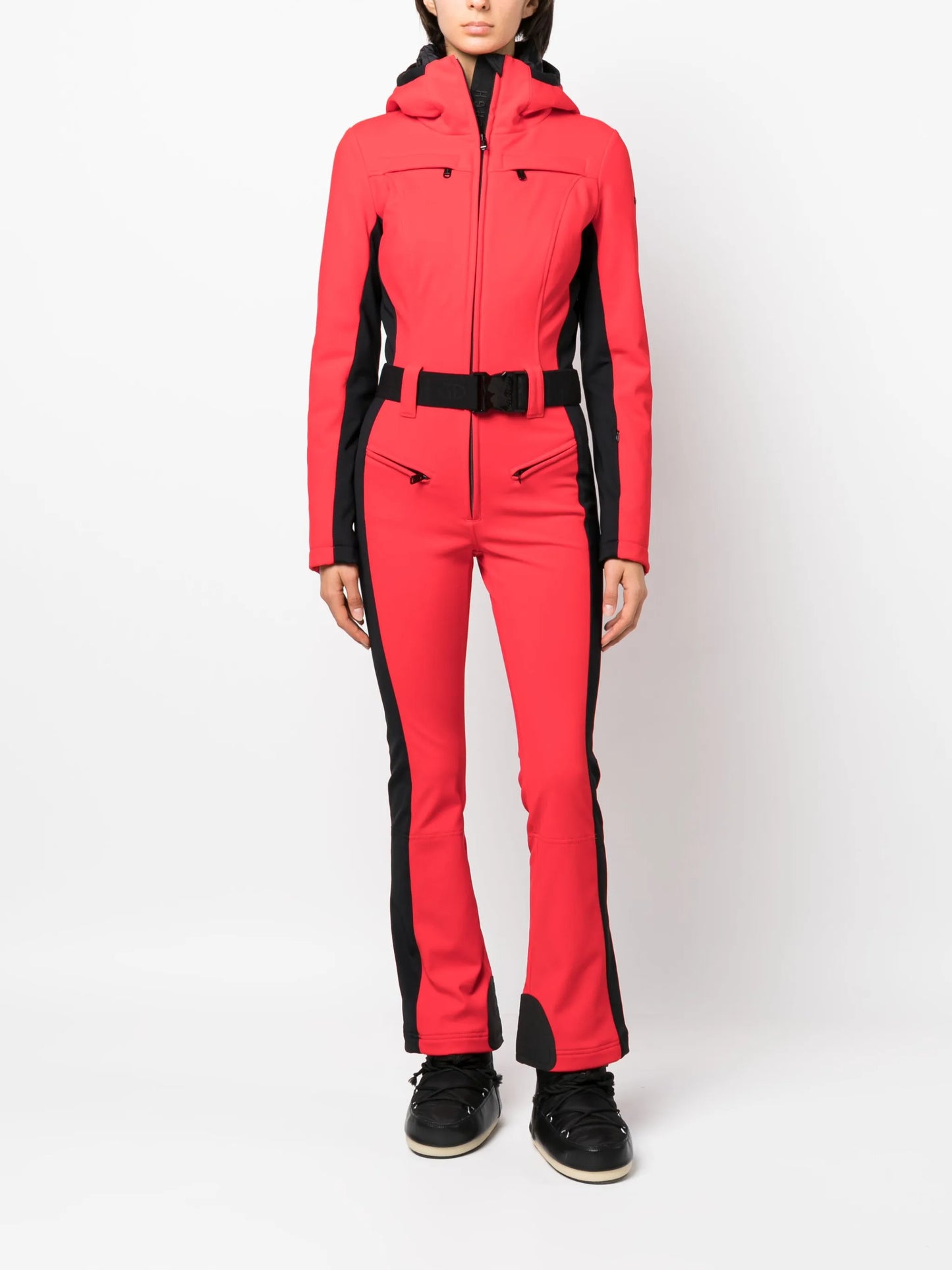Parry belted ski suit