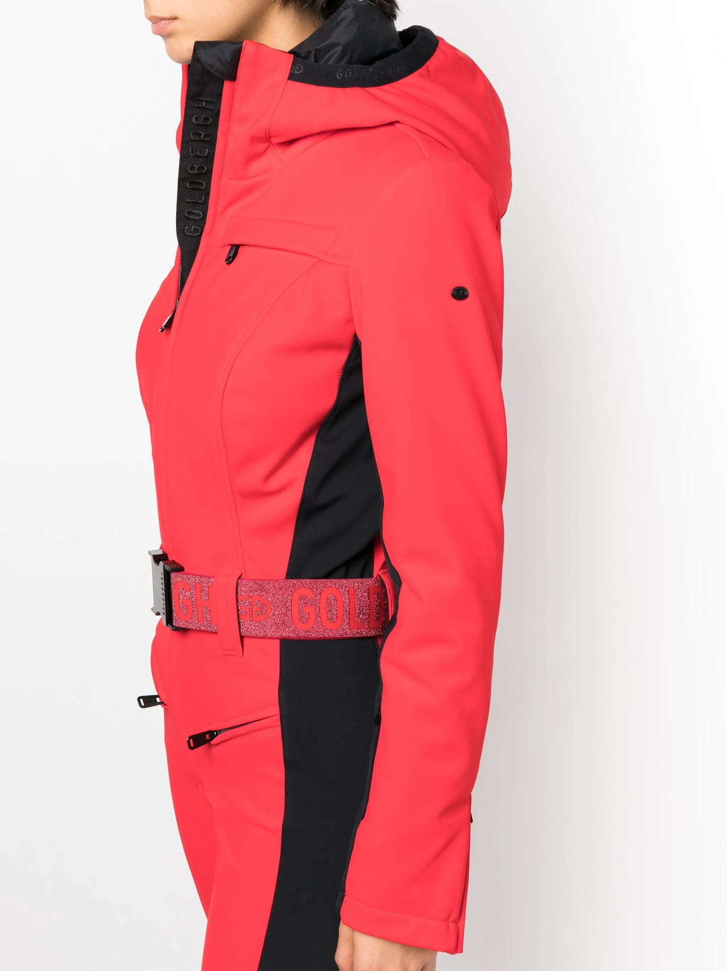Parry belted ski suit