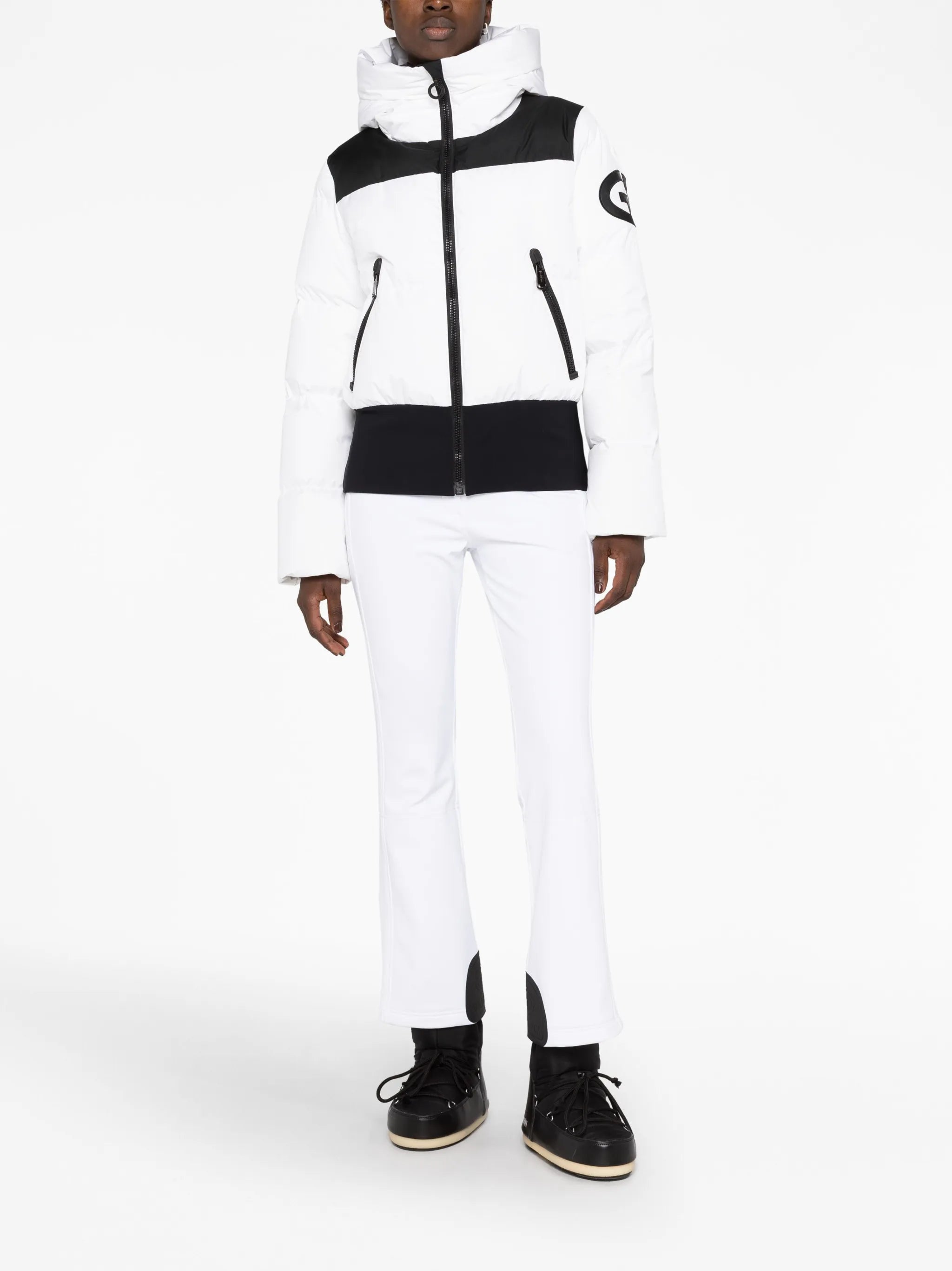 Boulder hooded ski jacket