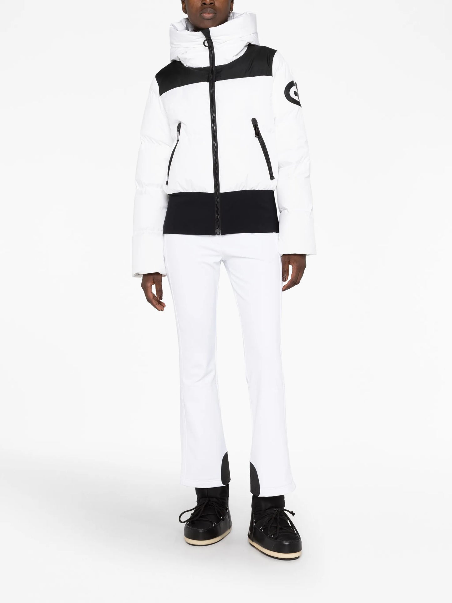 Boulder hooded ski jacket