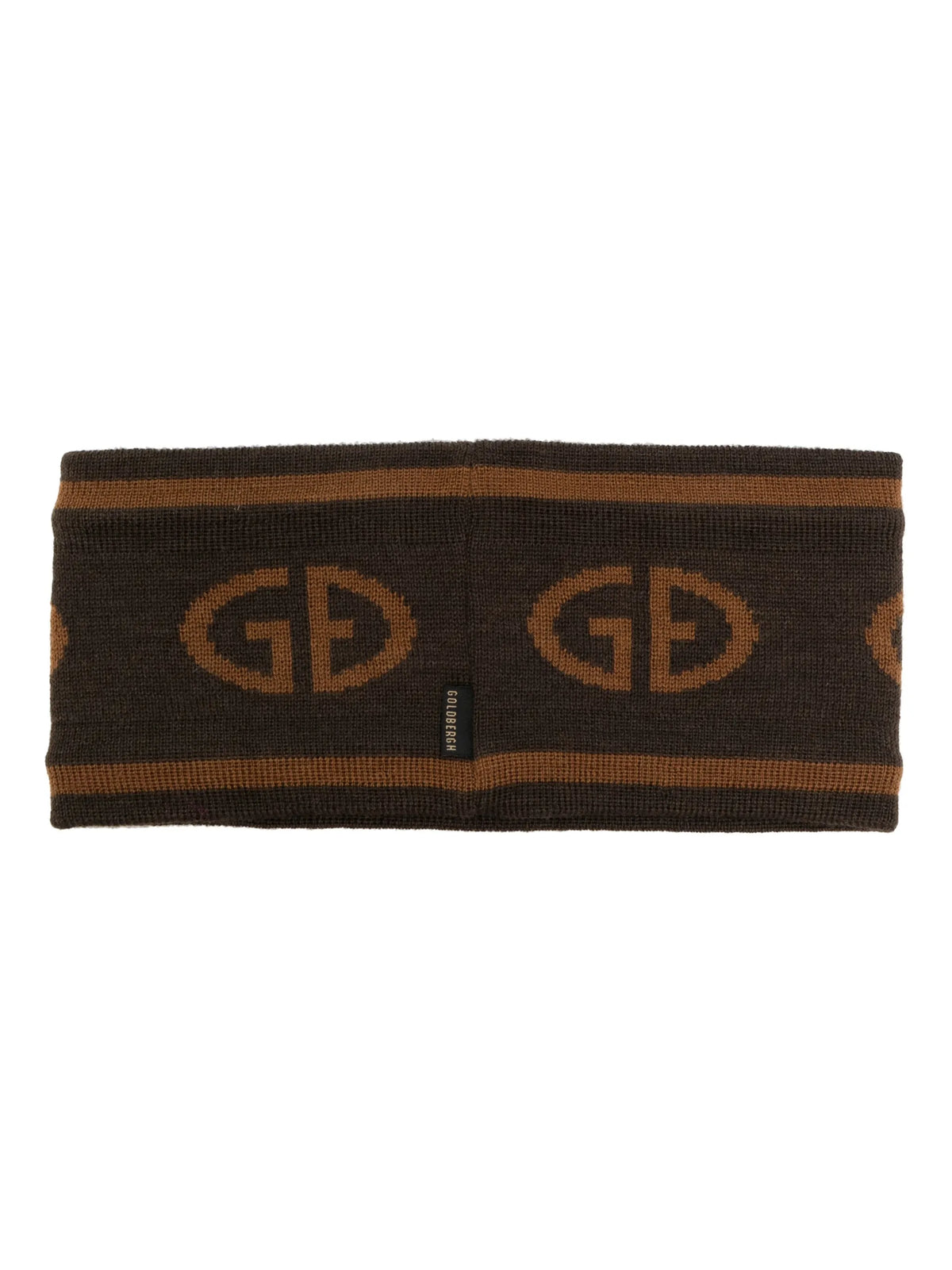 intarsia-knit headband