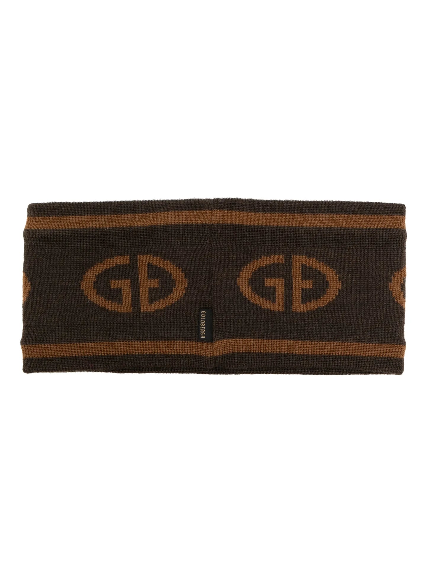 intarsia-knit headband