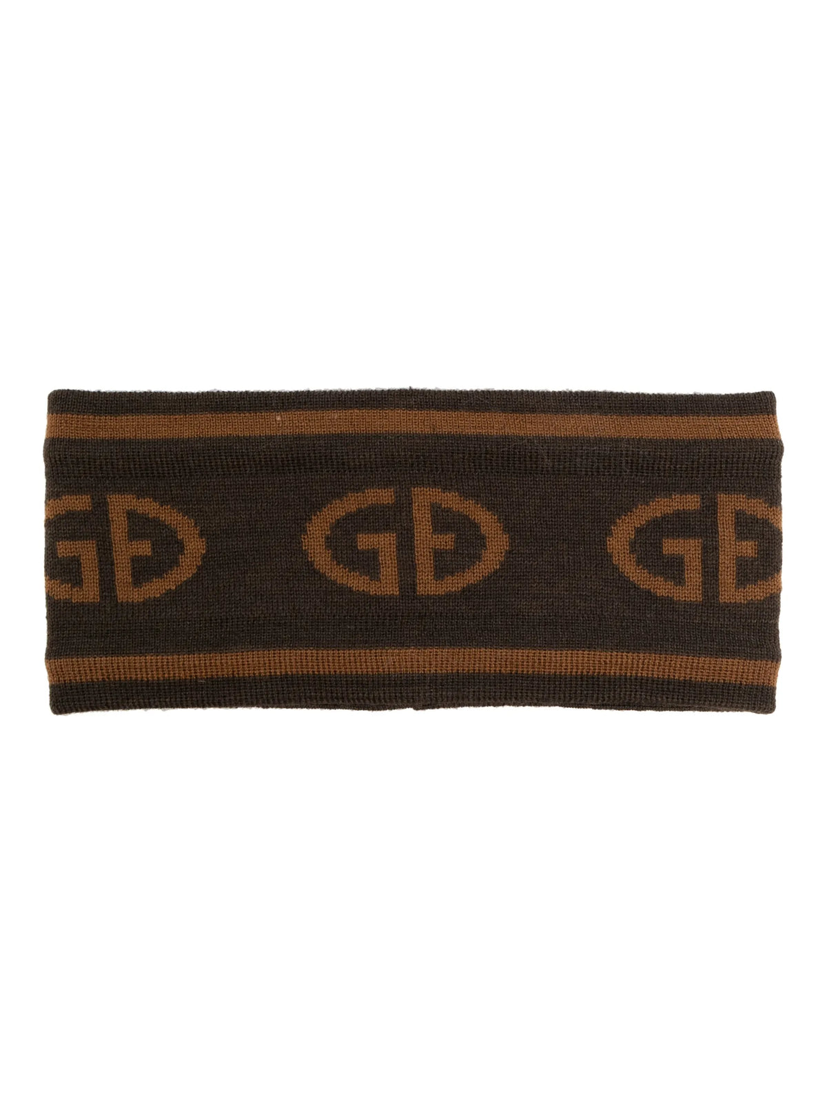intarsia-knit headband