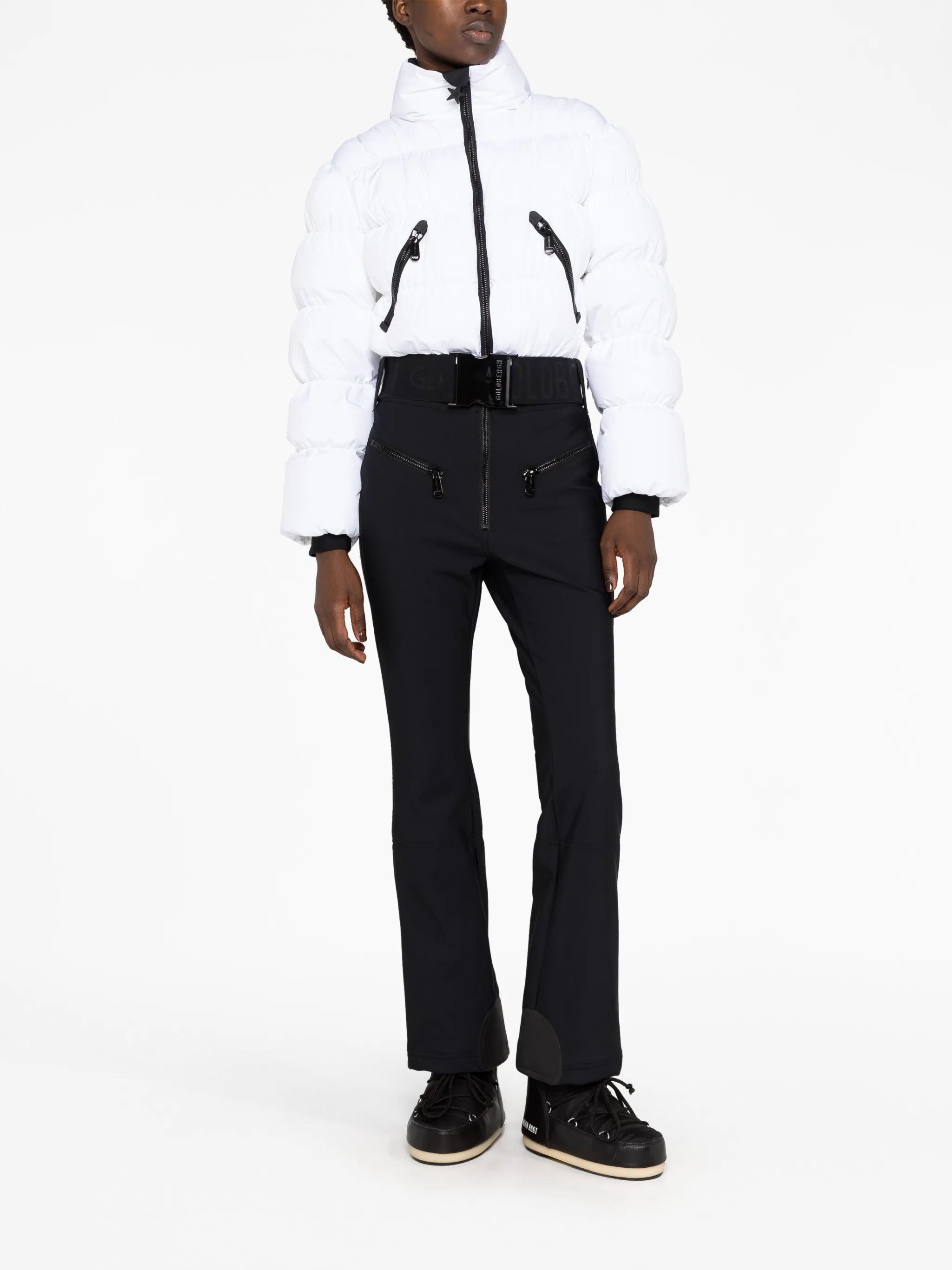 Snowball belted jumpsuit