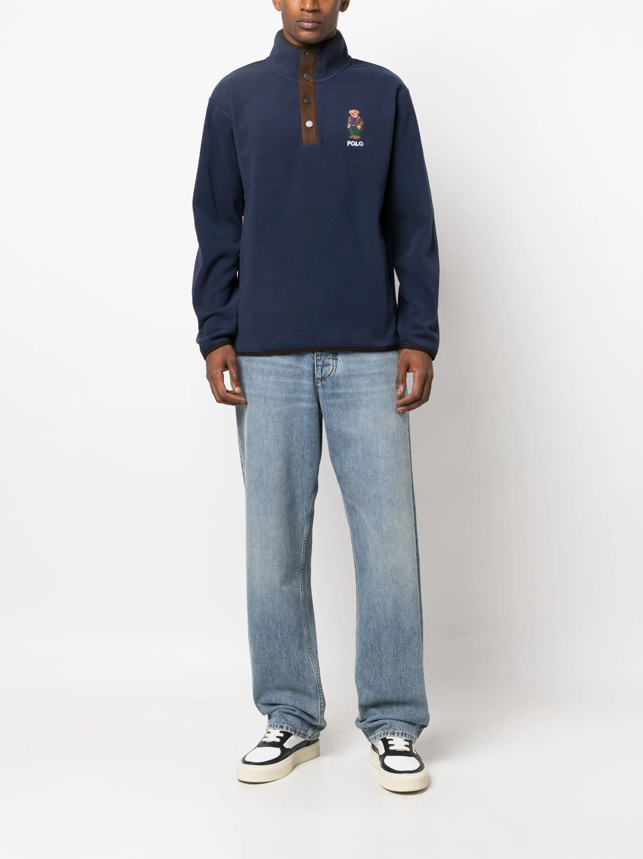 Polo Bear high-neck jumper