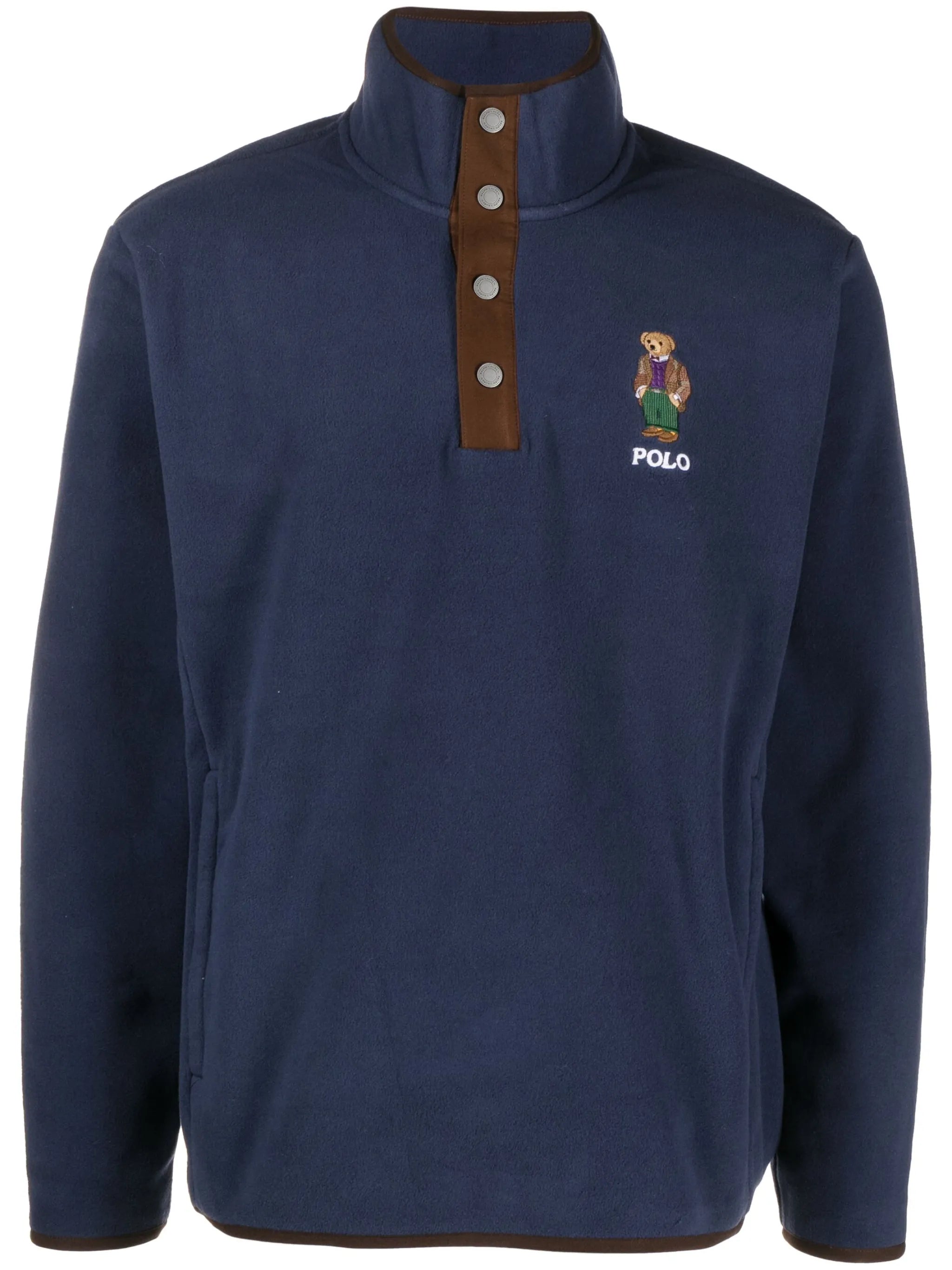 Polo Bear high-neck jumper