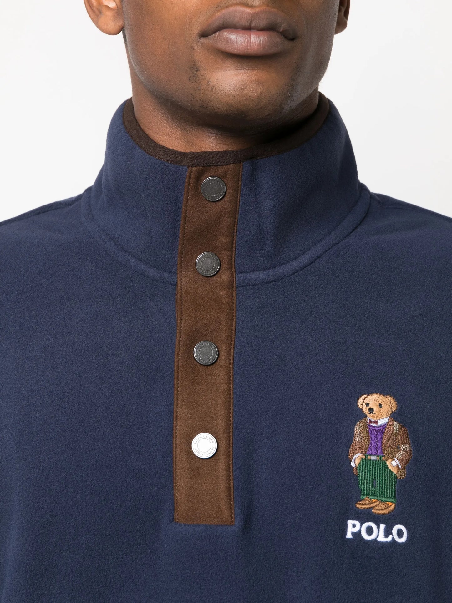 Polo Bear high-neck jumper