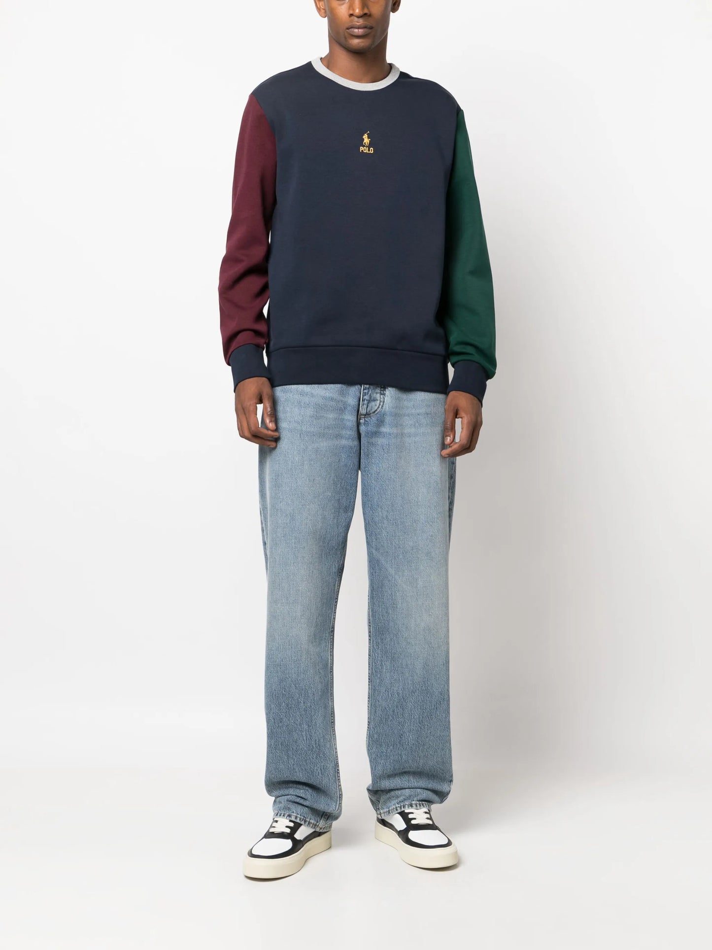 Polo Pony colour-block sweatshirt