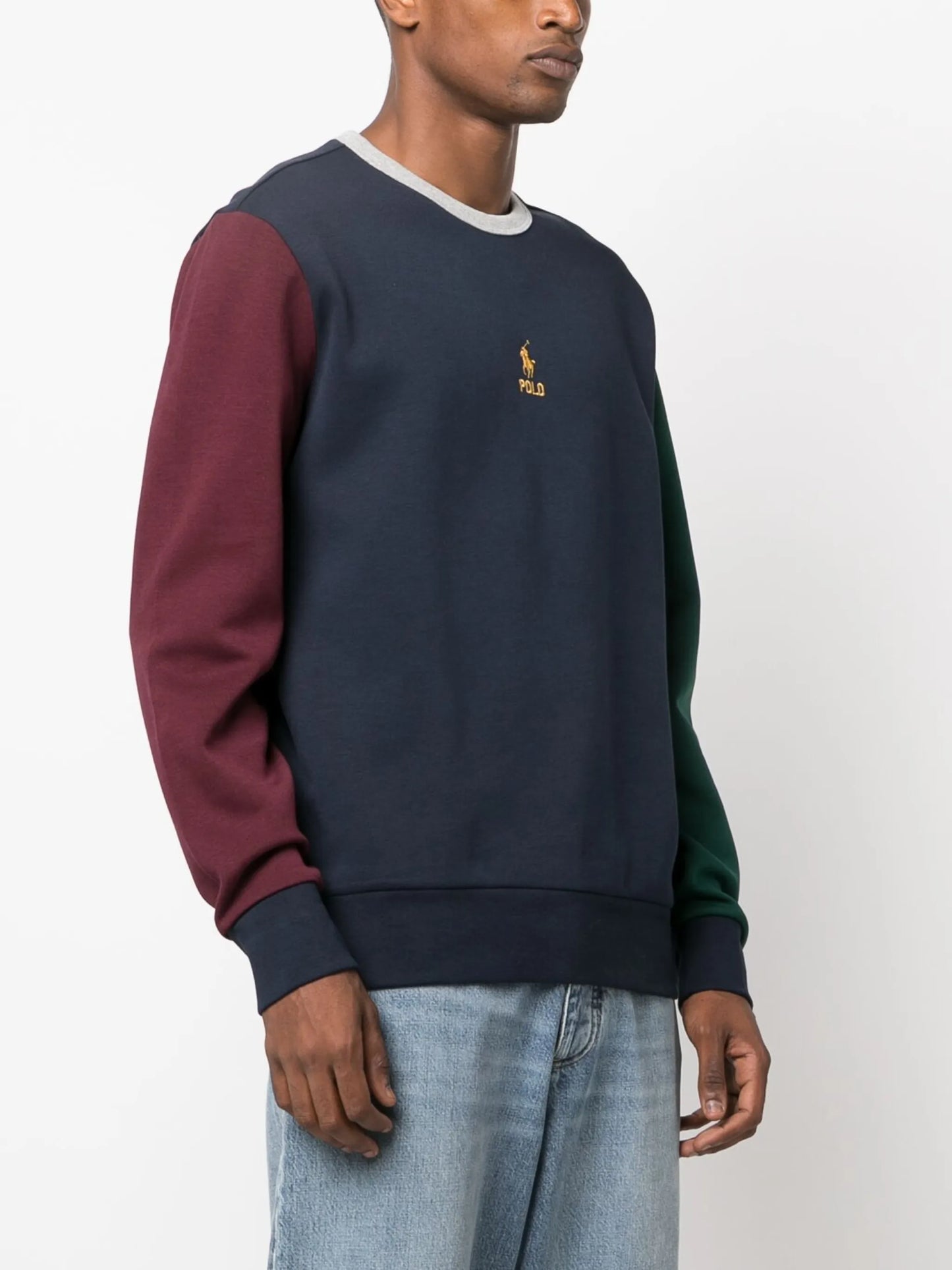 Polo Pony colour-block sweatshirt