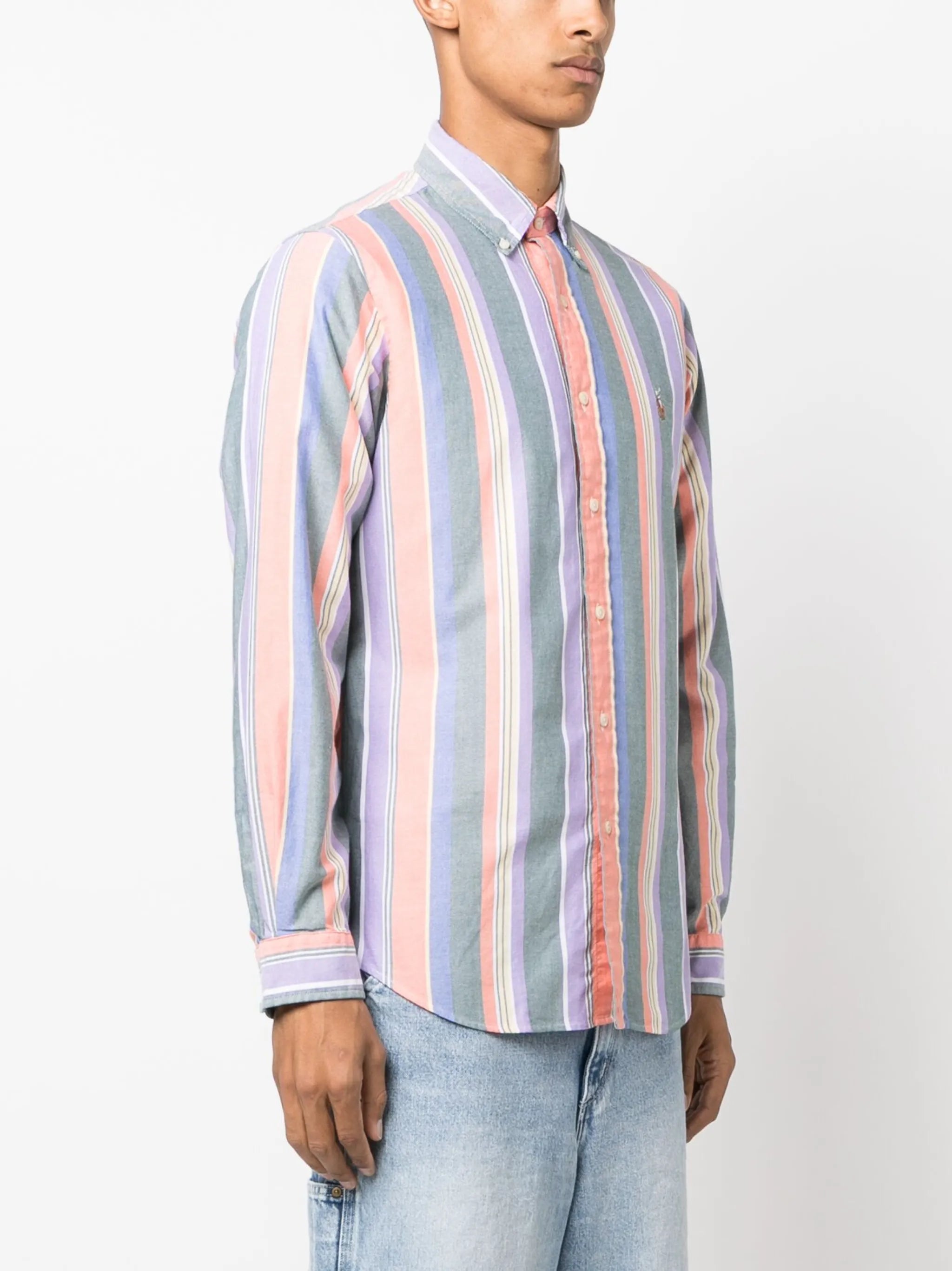 Polo Pony striped cotton shirt
